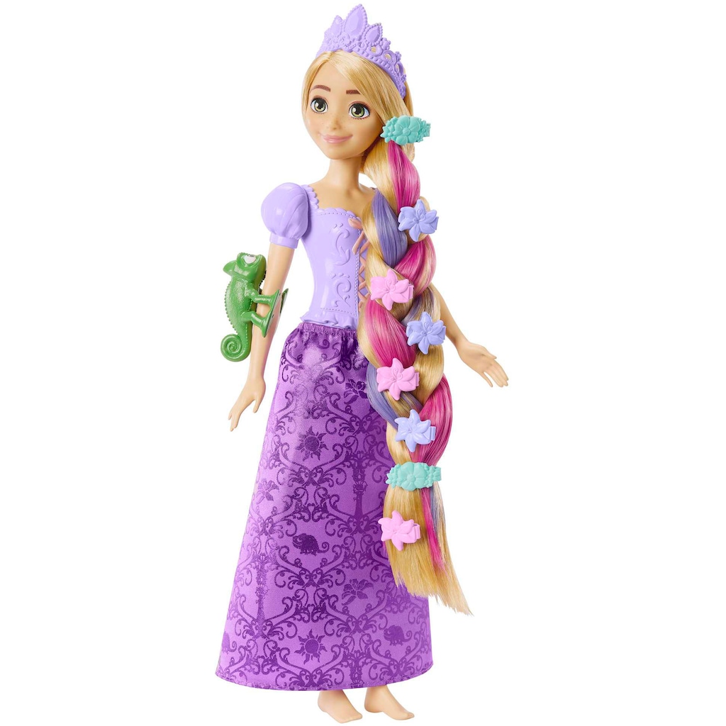 Mattel® Anziehpuppe »Disney Prinzessin, Haarspiel Rapunzel Puppe und Zubehör«