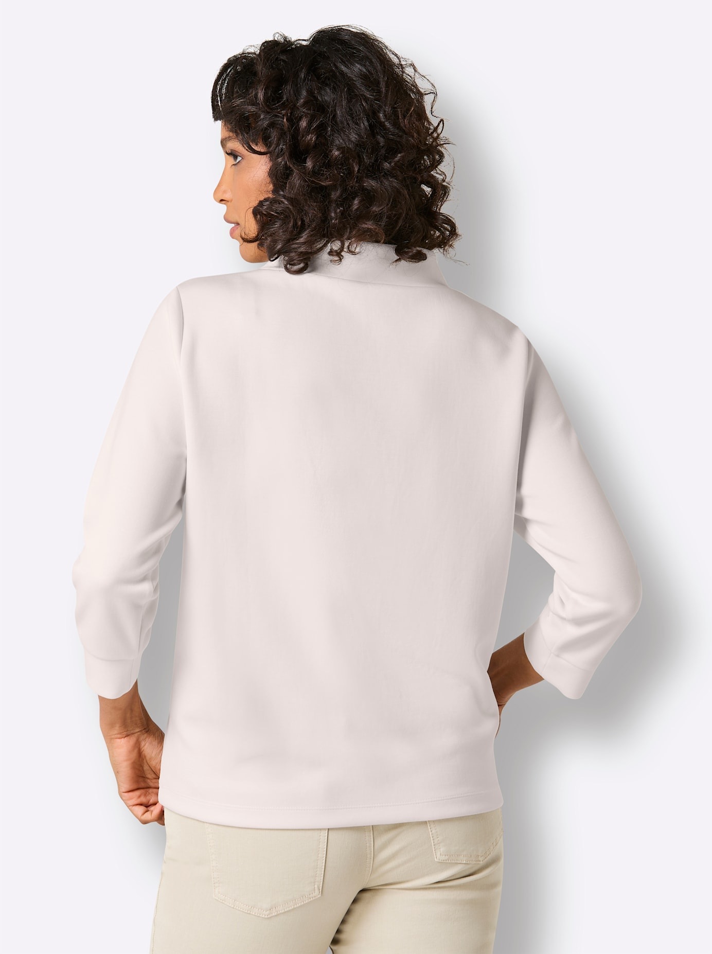 CREATION L PREMIUM 3/4-Arm-Shirt »Modal-Mix-Shirt« 1 tlg.