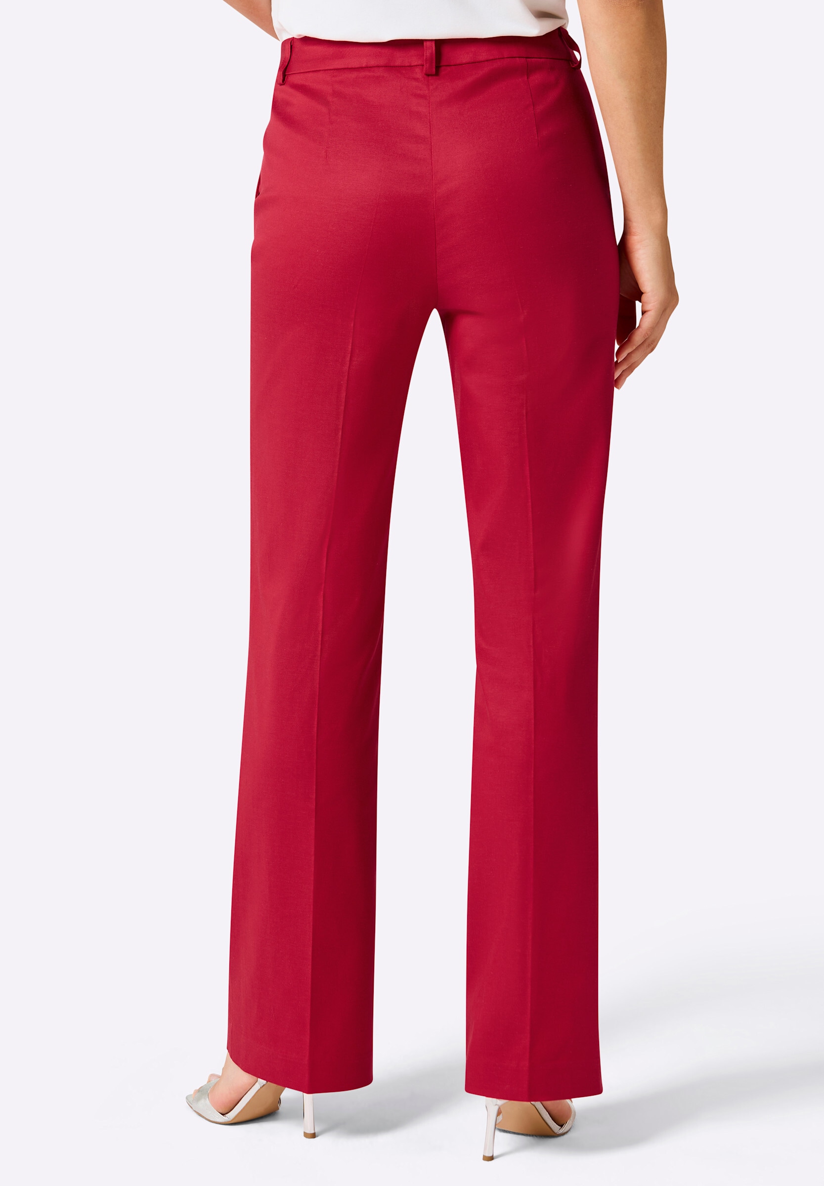 creation L Stoffhose »Lyocell-Hose Anzughose mit weitem Bein«