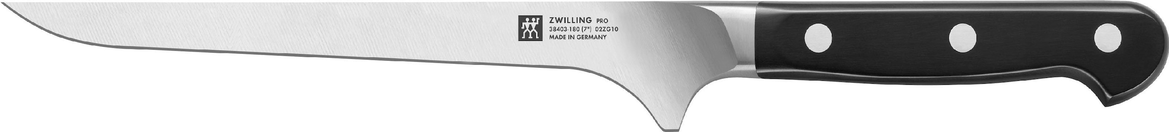 Zwilling Filetiermesser »Pro«, (1 tlg.), Klingenlänge 18 cm