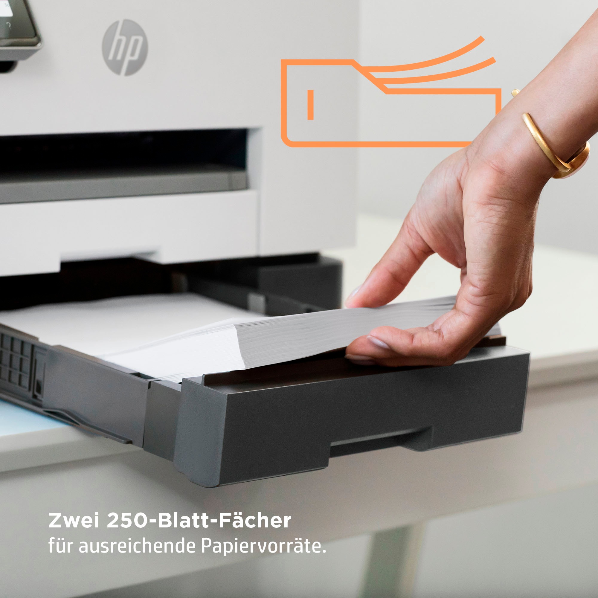 HP Multifunktionsdrucker »OfficeJet Pro 9022e«, 6 Monate gratis Drucken mit HP Instant Ink inklusive