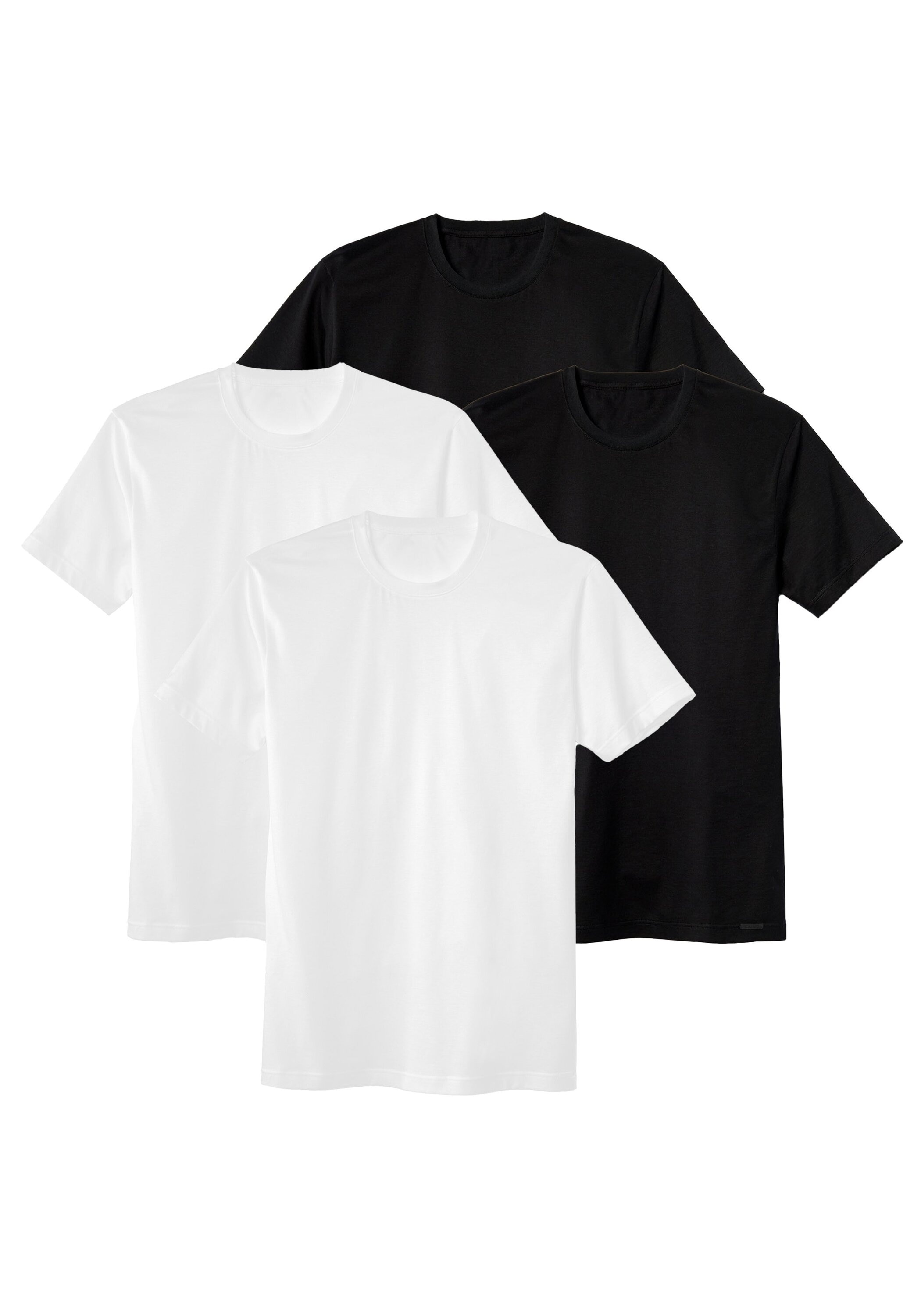 T-Shirt »T-Shirt MEN T-Shirt 2PACK Natural Benefit 100% cotton 4er Pack«