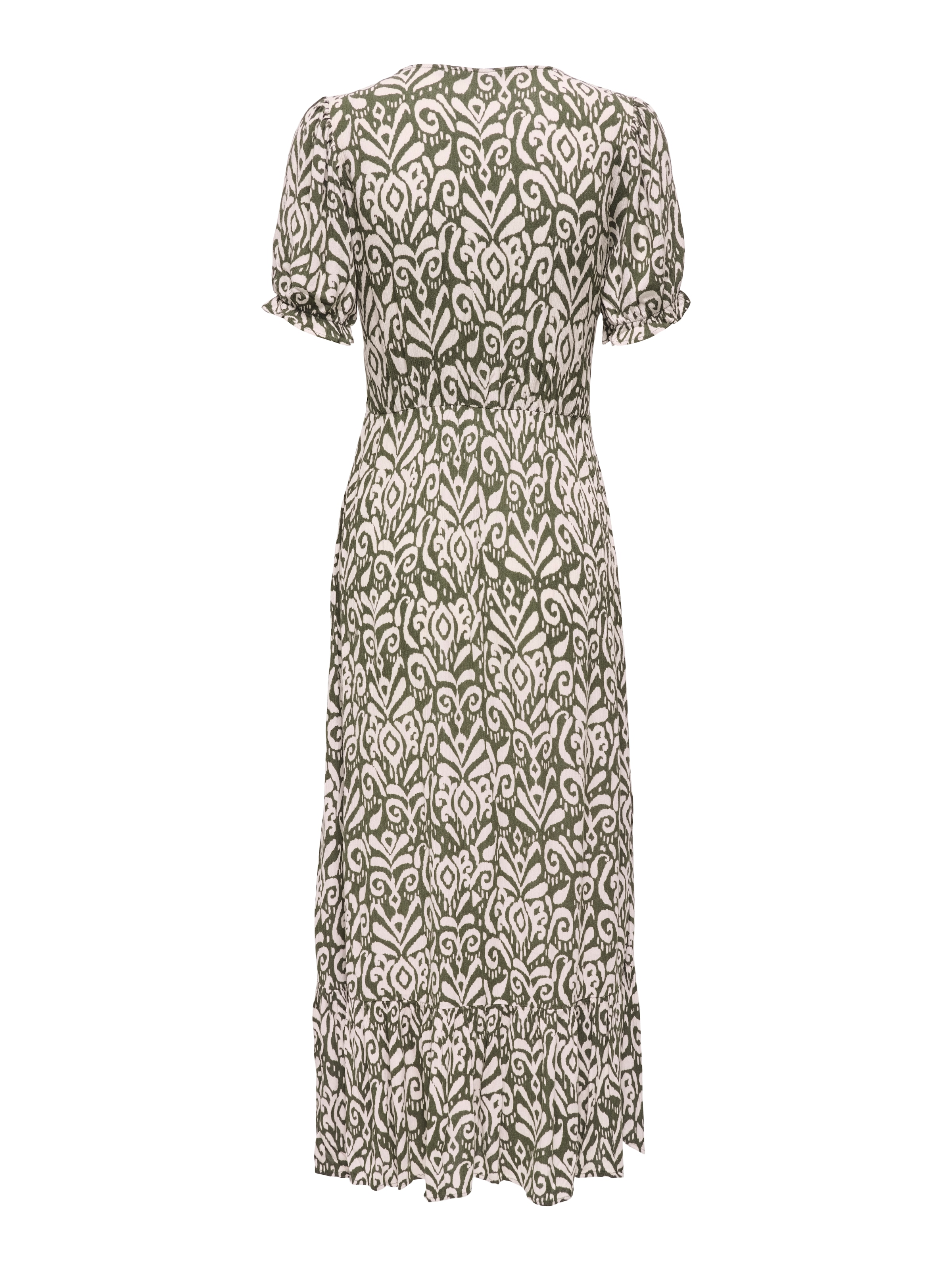 ONLY Maxikleid »ONLCHIANTI S/S LONG DRESS WVN NOOS« Viskose, regular fit