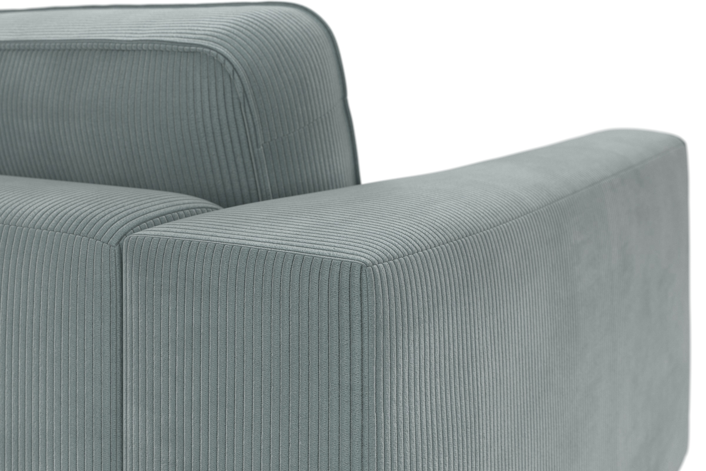 TRENDMANUFAKTUR Ecksofa »Lumber Jack, elegantes Designsofa, L-Form«, wahlweise mit Bettfunktion u. Bettkasten