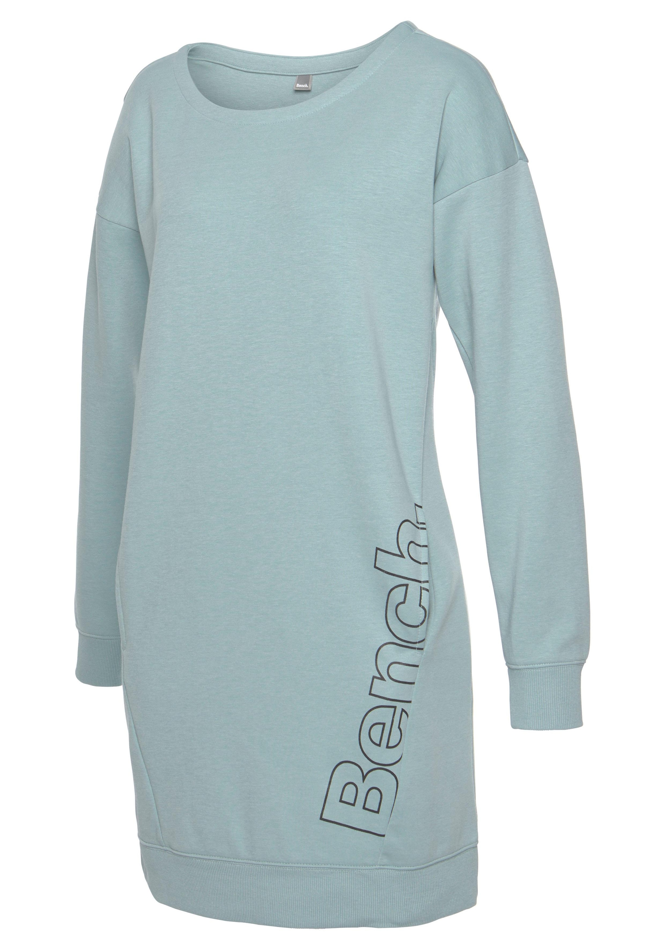 Bench. Loungewear Sweatkleid, mit seitlichem Logoprint