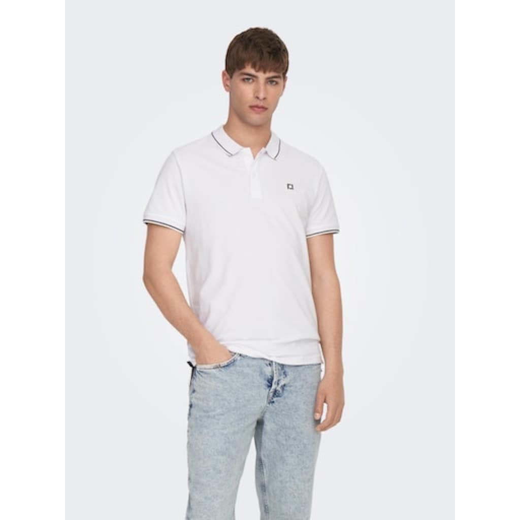 ONLY & SONS Poloshirt »ONSFLETCHER SLIM SS POLO NOOS«