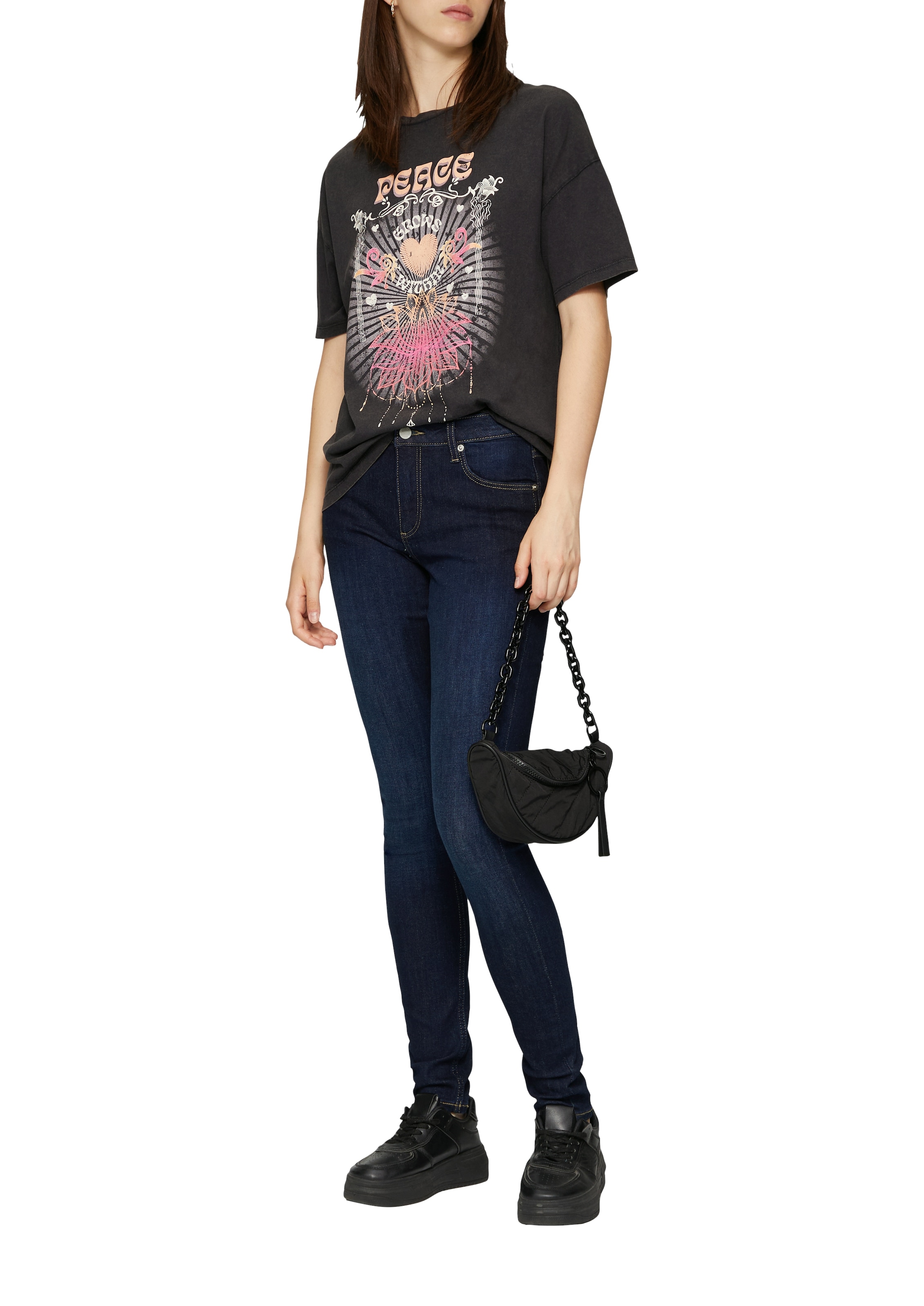 QS Skinny-fit-Jeans »SADIE«, mit Taschen