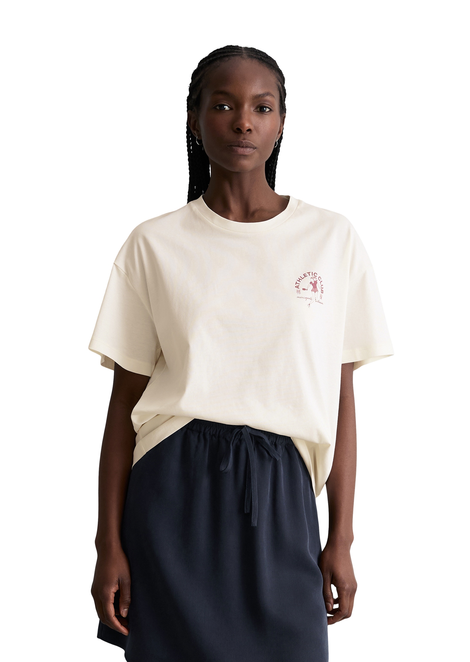 Marc O'Polo DENIM T-Shirt relaxed aus Basic Single Jersey