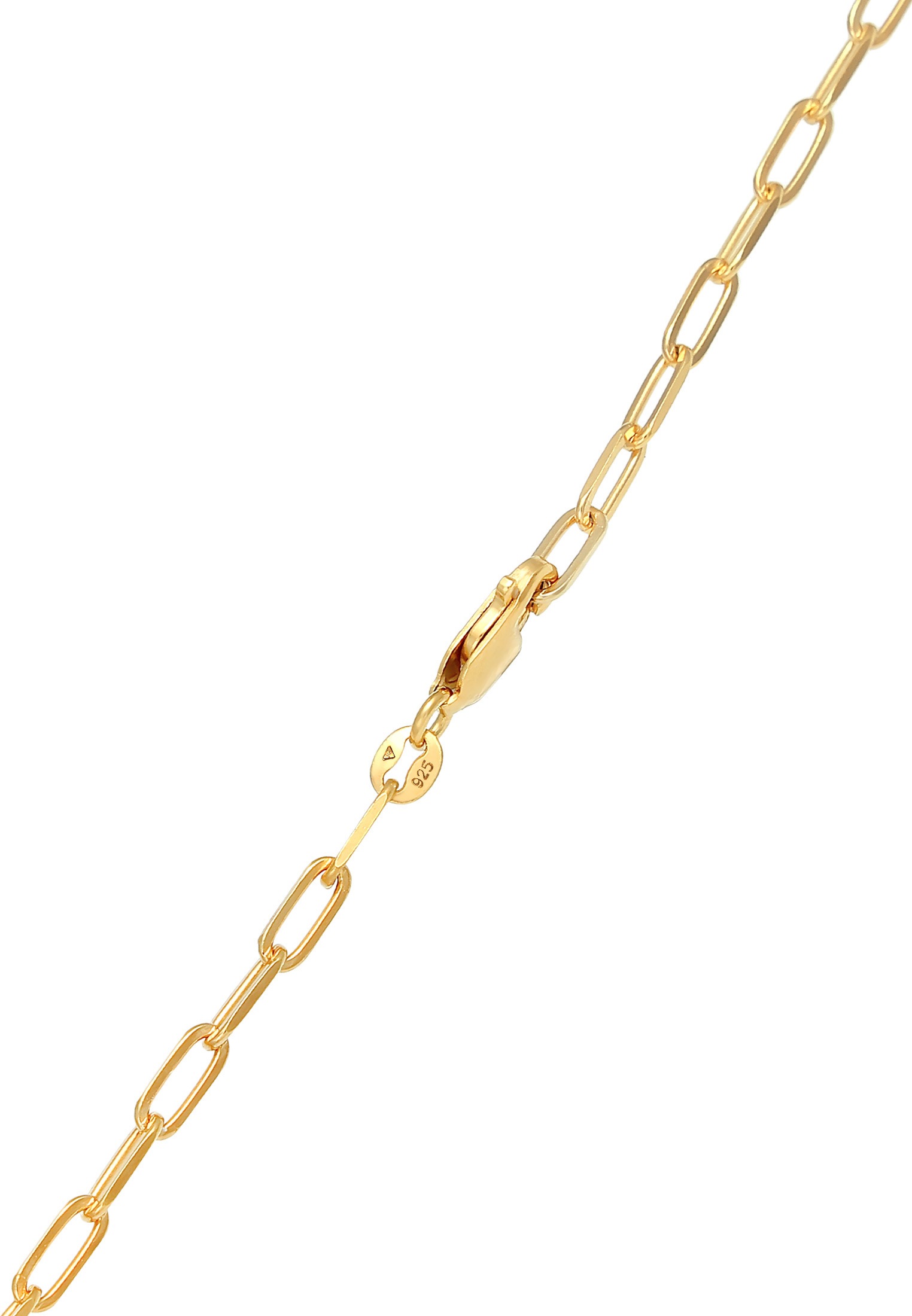 Elli Kette ohne Anhänger »Halskette Glieder Oval Basic Chain Optik 925 Silber«