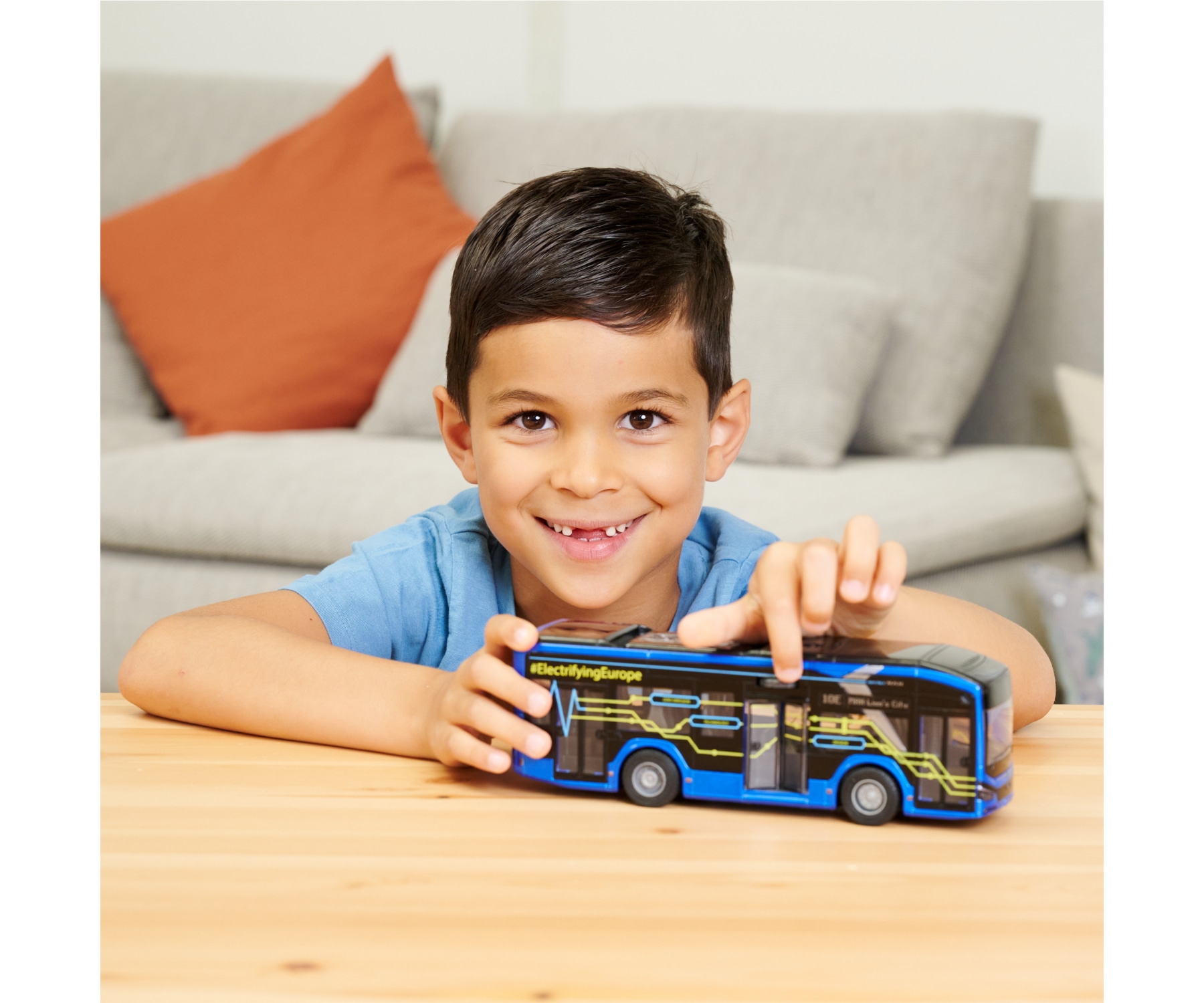 majORETTE Spielzeug-Bus »MAN Lion's City 10 E«