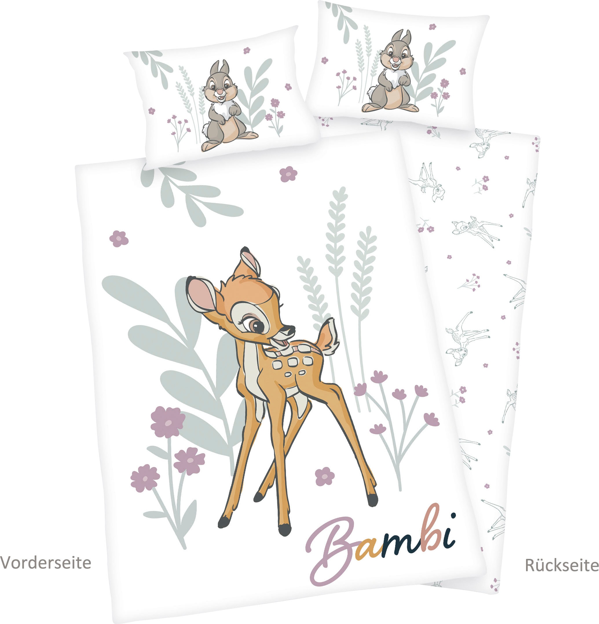 Babybettwäsche »Disney´s Bambi«, mit liebevollem Motiv