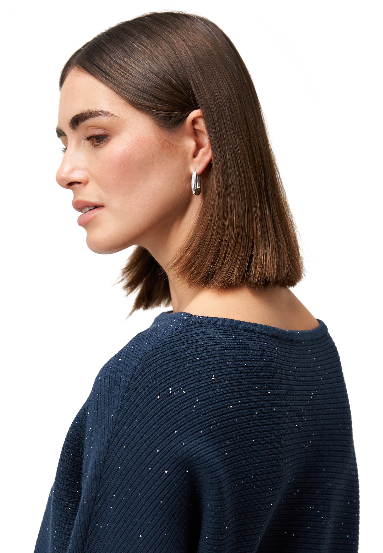 Zero Strickkleid »Strickkleid mit Pailletten«