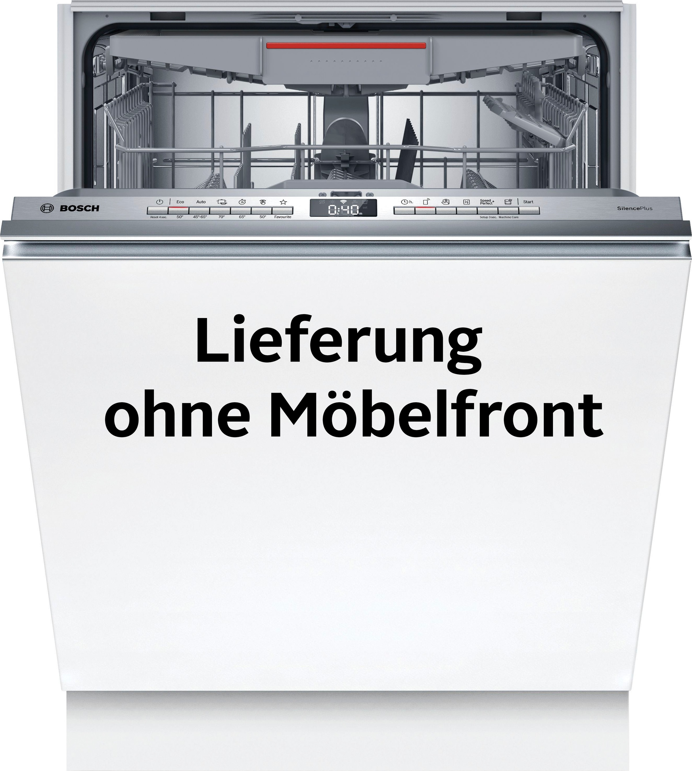 BOSCH vollintegrierbarer Geschirrspüler Serie 4 »SBV4ECX21E«, 14 Maßgedecke