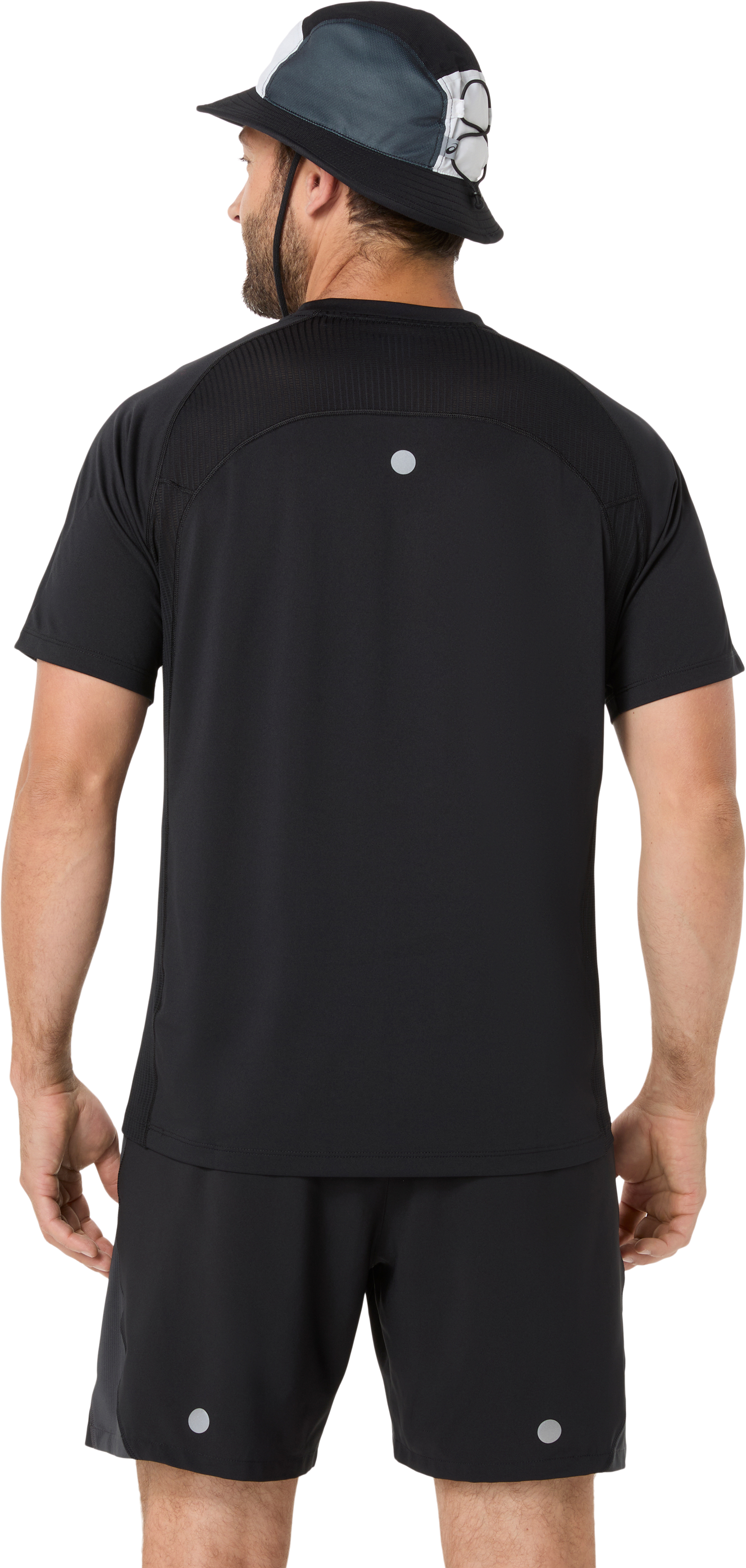 Asics Laufshirt »ROAD FADE SS TOP« Kurzarm, für Erwachsene, mit Grafik-Print, mit Mesh-Einsätzen