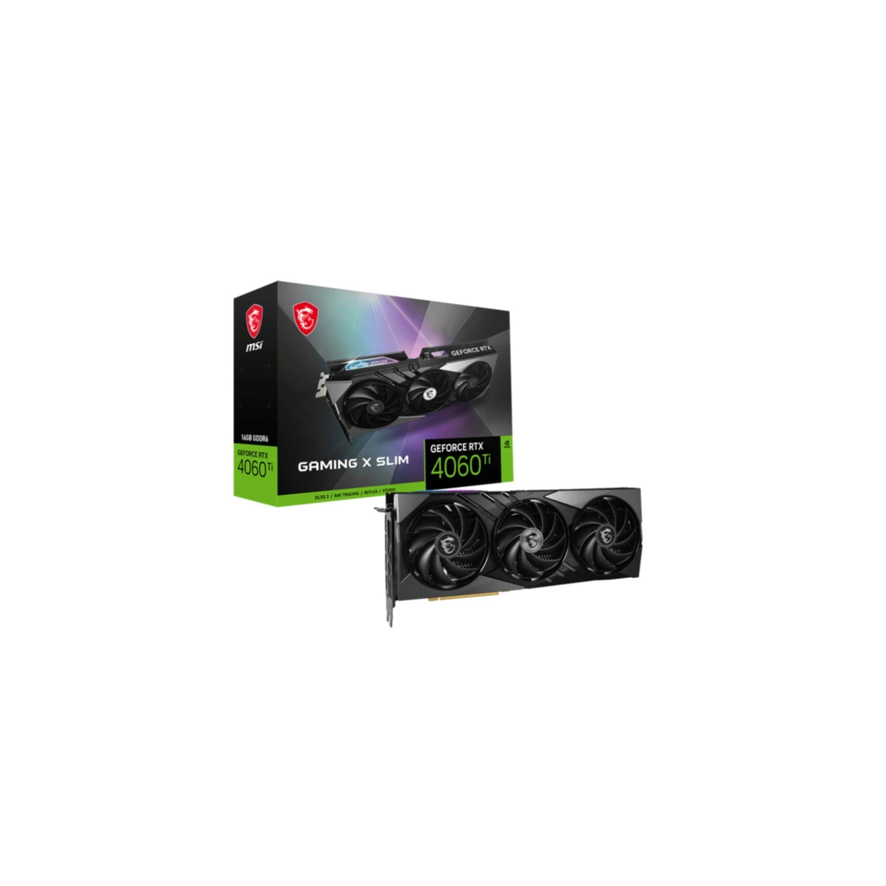 MSI Grafikkarte »GEFORCE RTX 4060 Ti GAMING X SLIM 16G«