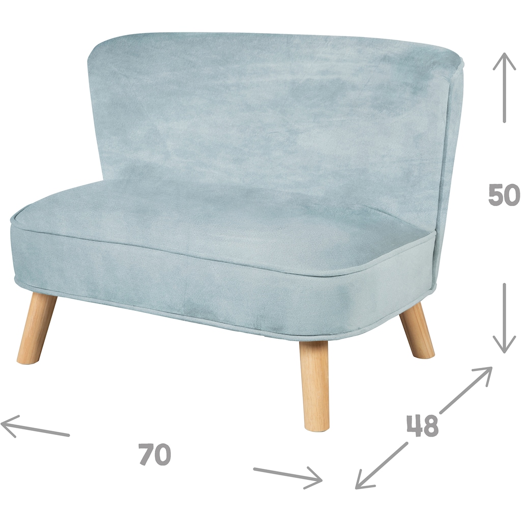 roba® Kindersofa »Lil Sofa«, mit Holzfüßen