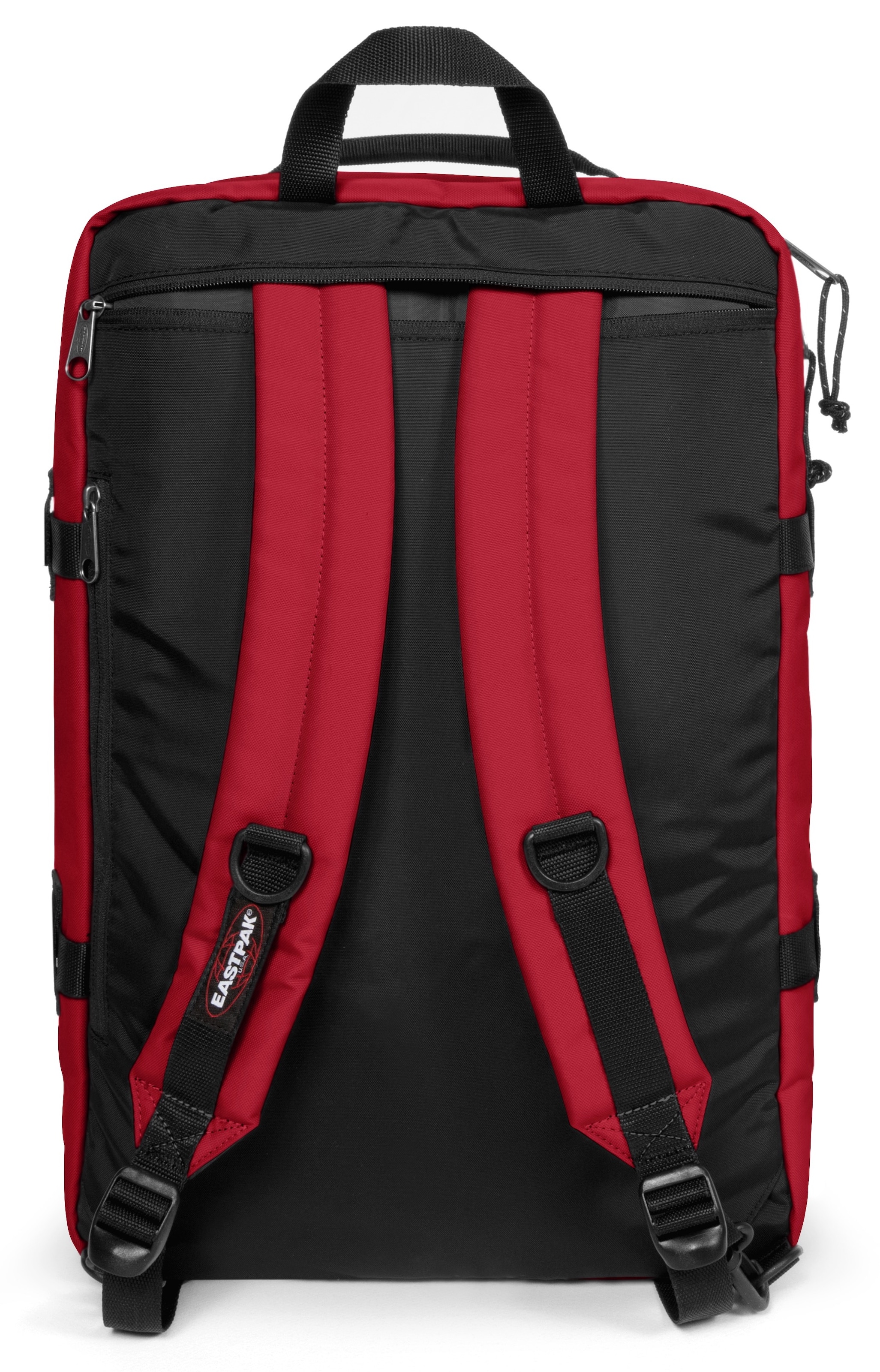 Eastpak Weichgepäck-Trolley »TRAVELPACK SCARLET RED«, Reisegepäck Duffle-Tasche Rucksack Freizeitrucksack