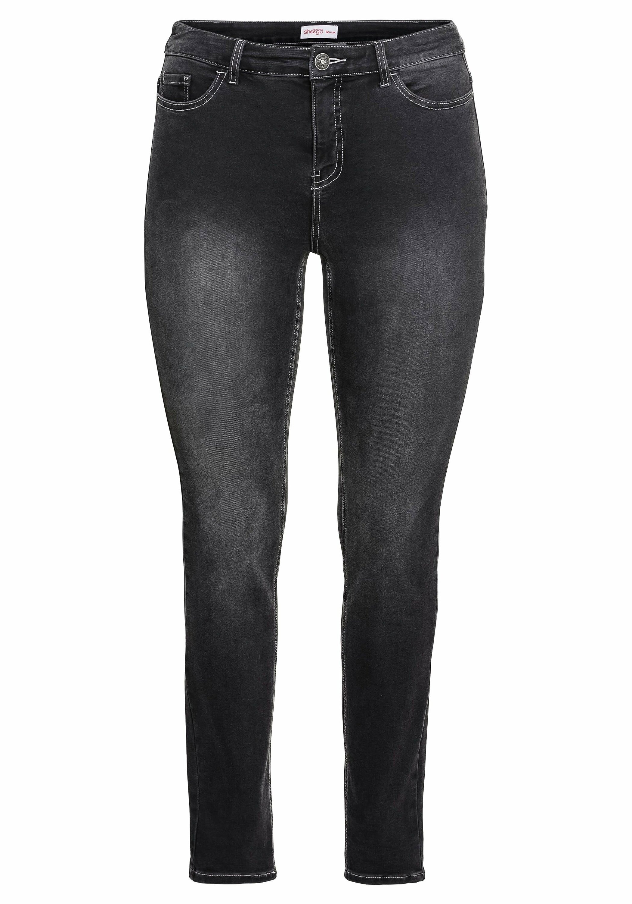 Sheego Stretch-Jeans »Jeans Super elastisches Power-Stretch-Material«