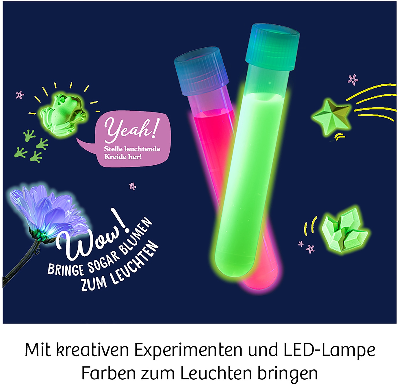 Kosmos Experimentierkasten »Fun Science Coole Neonleuchten«