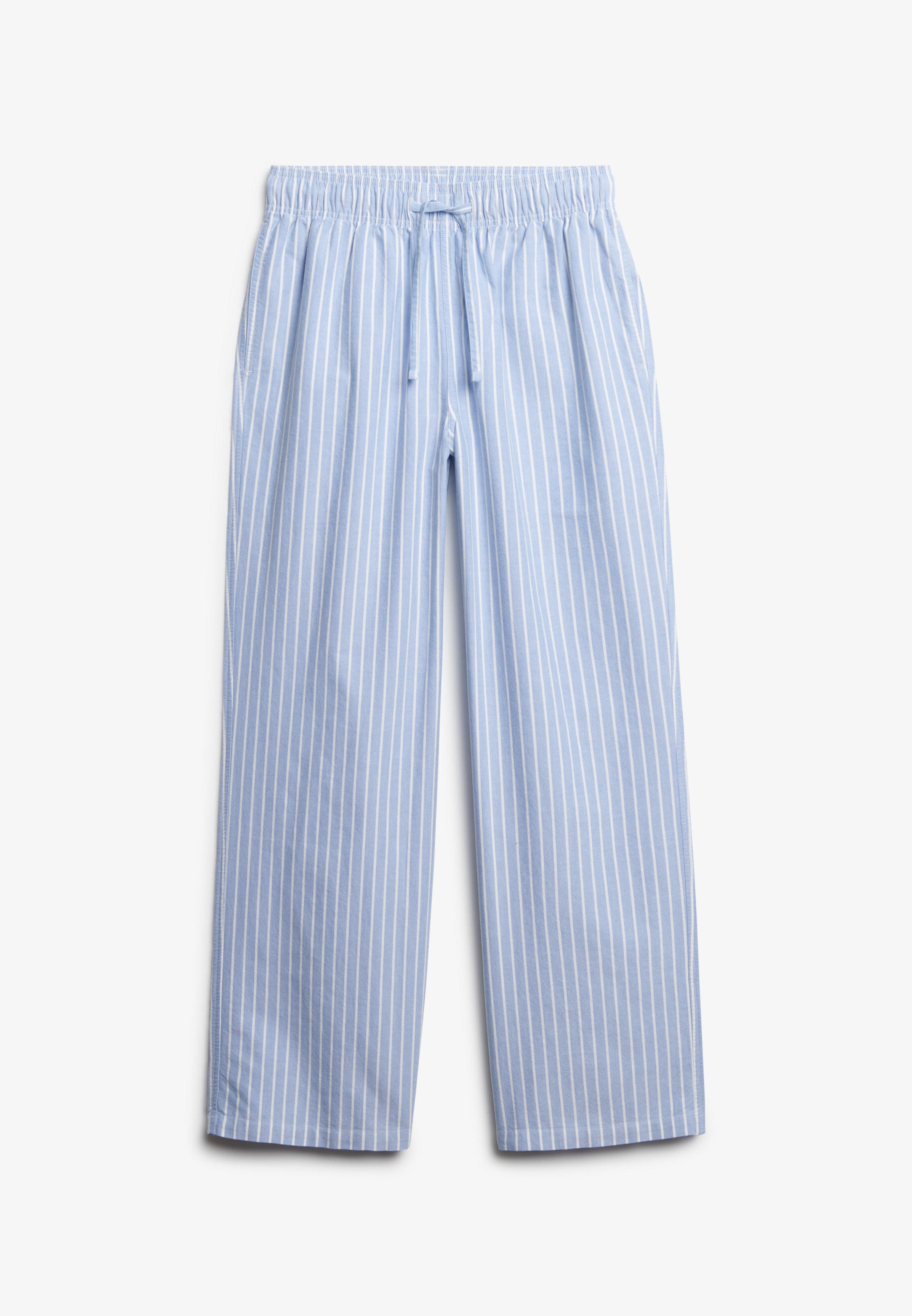Superdry Cargohose »COTTON STRIPE ELASTIC TROUSER«  aus Baumwolle und Jersey, Relaxed Fit, gestreifte Optik