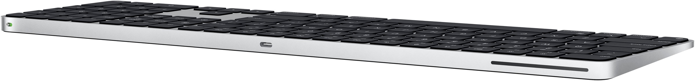 Apple Apple-Tastatur »Magic Keyboard mit Touch ID und Ziffernblock«, (Ziffernblock-Multimedia-Tasten-USB-Anschluss)