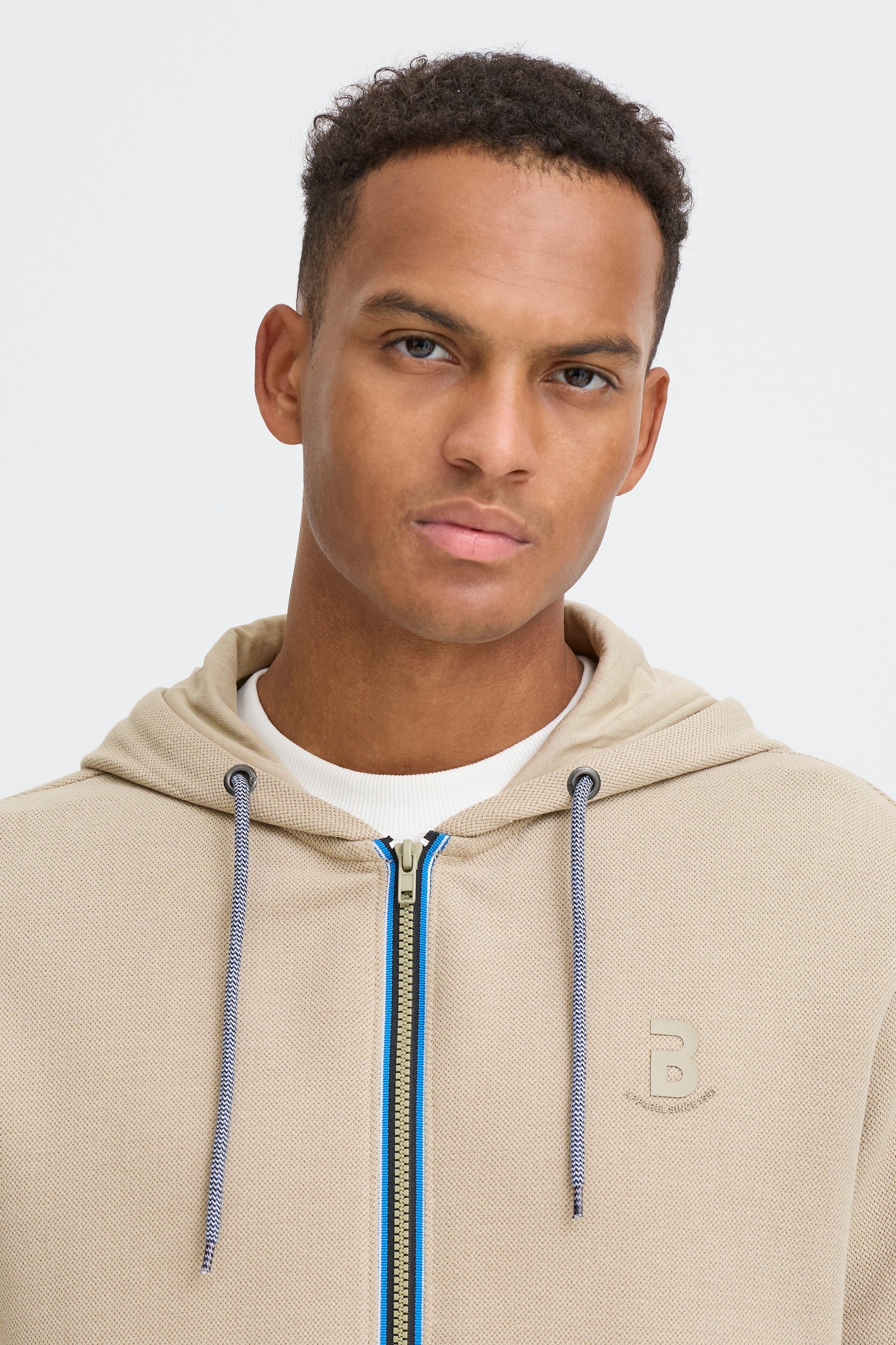 Blend Kapuzensweatshirt »BHJUMA PIQUE ZIPP SWEAT«
