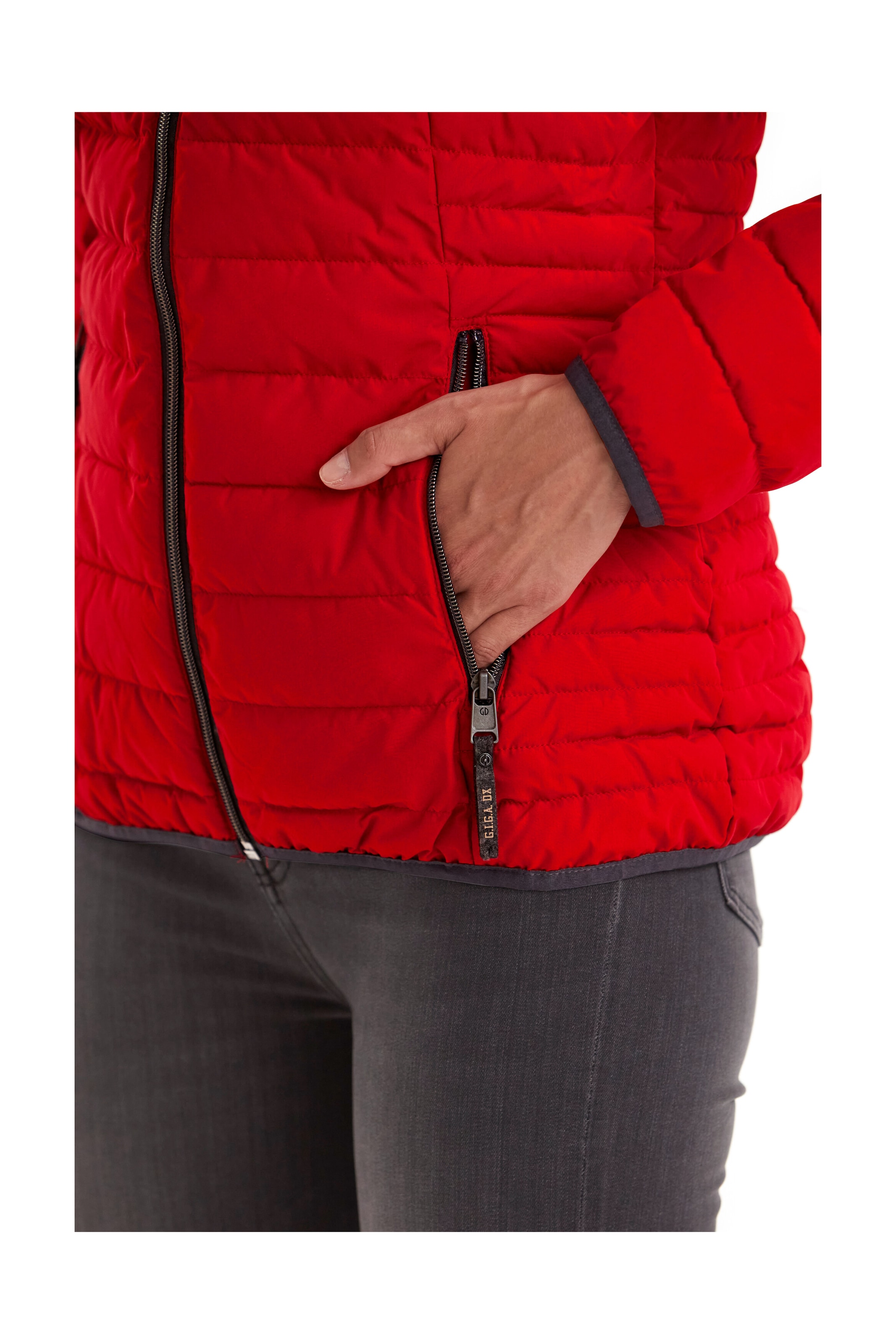 G.I.G.A. DX by killtec Steppjacke »Ventoso WMN Quilted JCKT D«, Leichte Jacke, wind- und wasserabweisend, mit abzippbarer Kapuze