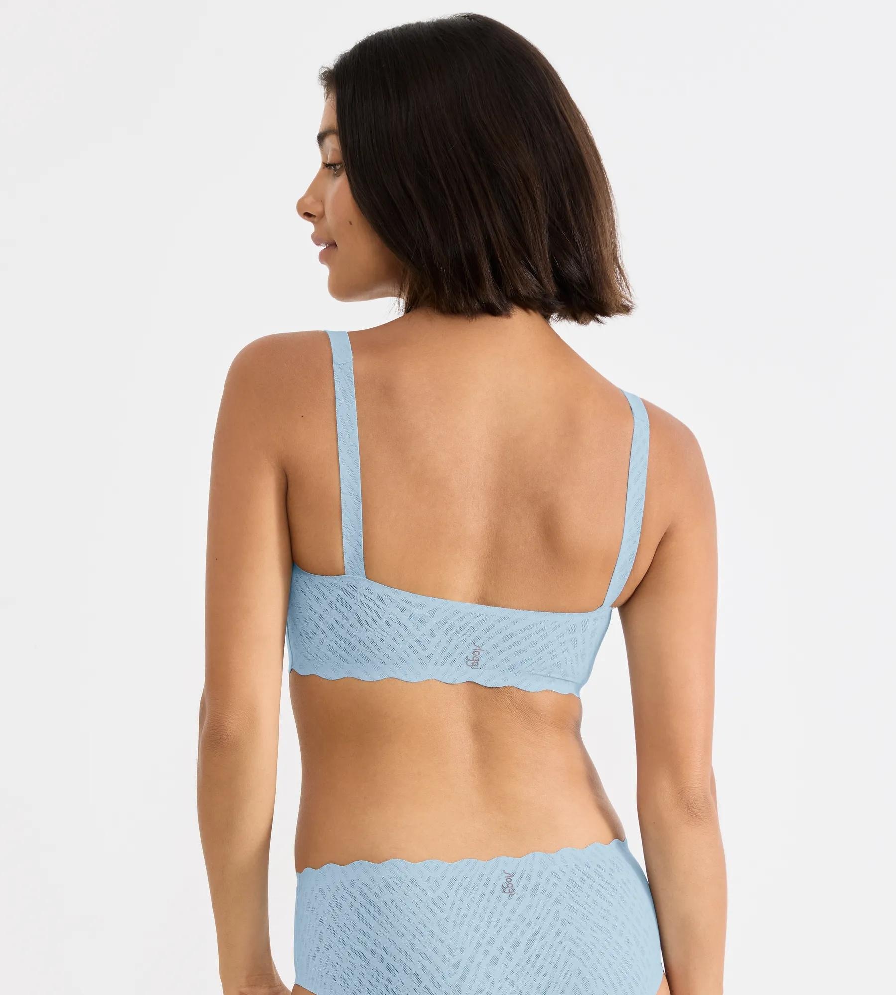 sloggi Bustier »ZERO Feel Bliss« mit herausnehmbaren, atmungsaktiven Pads und Stretch-Spitze
