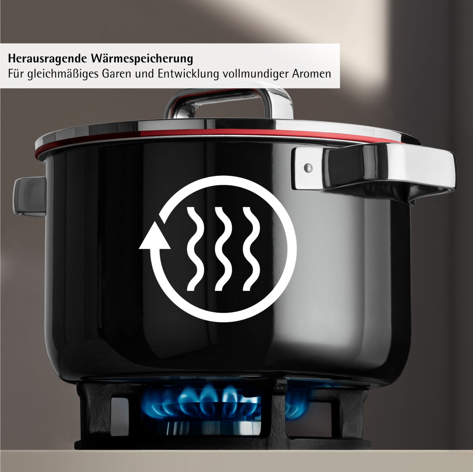 WMF Kasserolle »Fusiontec Function Pro« 1 tlg. tlg. Edelstahl