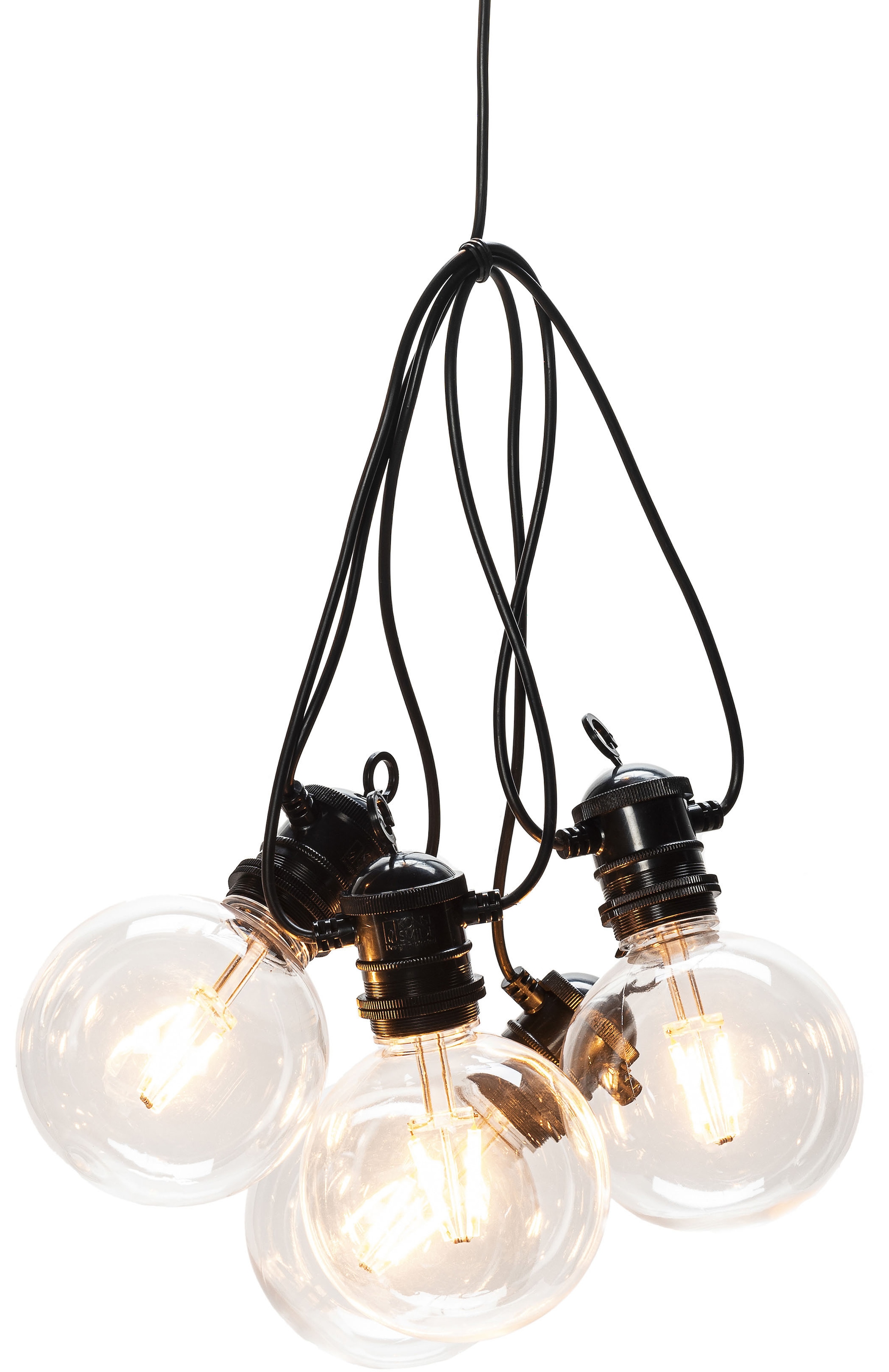KONSTSMIDE LED-Lichterkette, 10 St.-flammig, LED globe Biergartenketten  System Erweiterung, retro Design kaufen im OTTO Online Shop