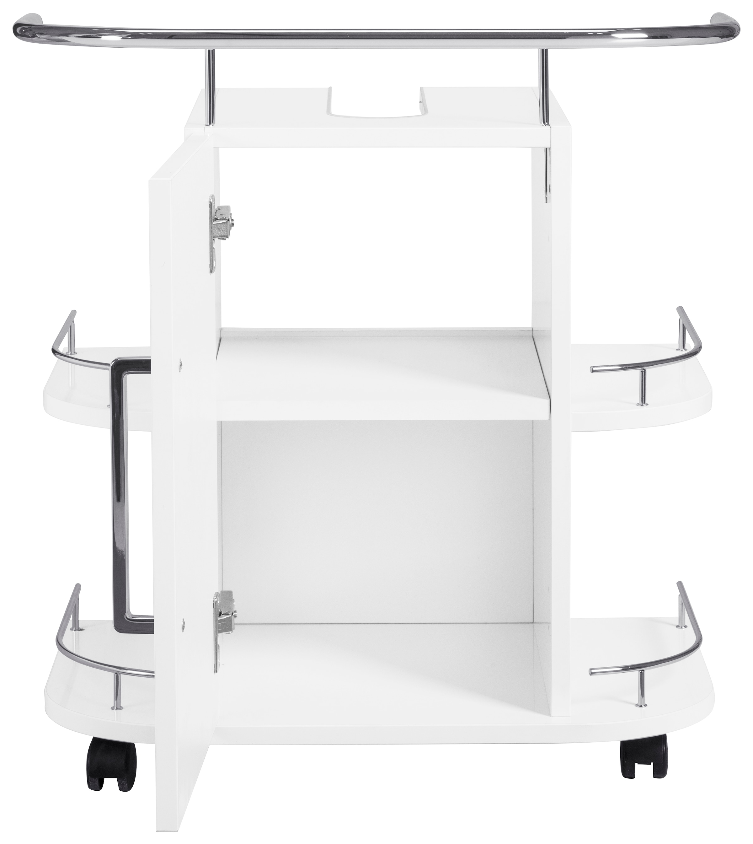 OPTIFIT Waschbeckenunterschrank mit bei Soft-Close-Funktion 60 Breite cm »Napoli«, OTTO und Rollen, online