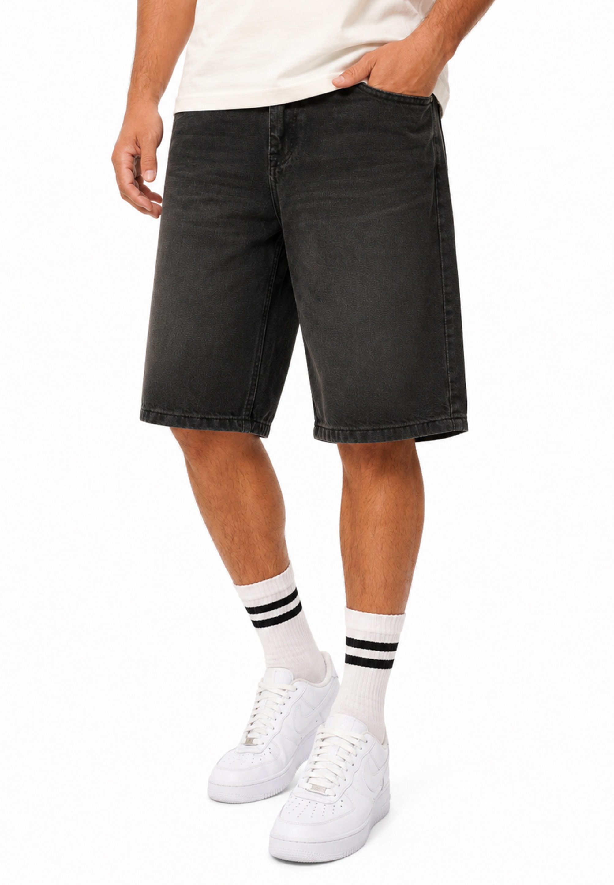 SOULSTAR Shorts »im Baggy-Fit aus 100% Baumwolle für Herren«  Kurze Hose - Sommer-Shorts Bermuda für Männer