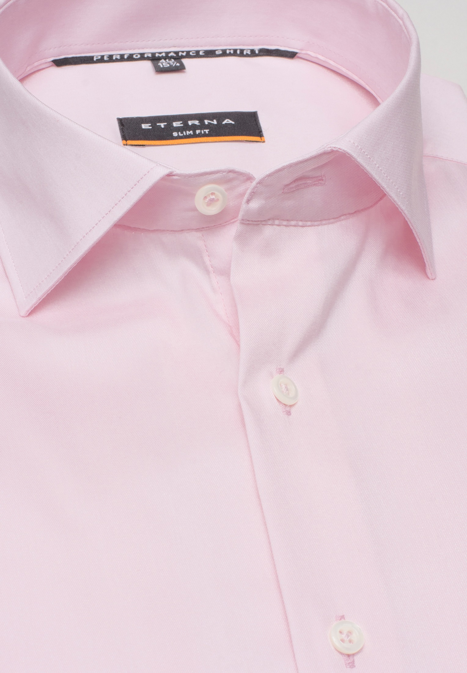 Eterna Langarmhemd »SLIM FIT« EASY IRON (bügelleicht)