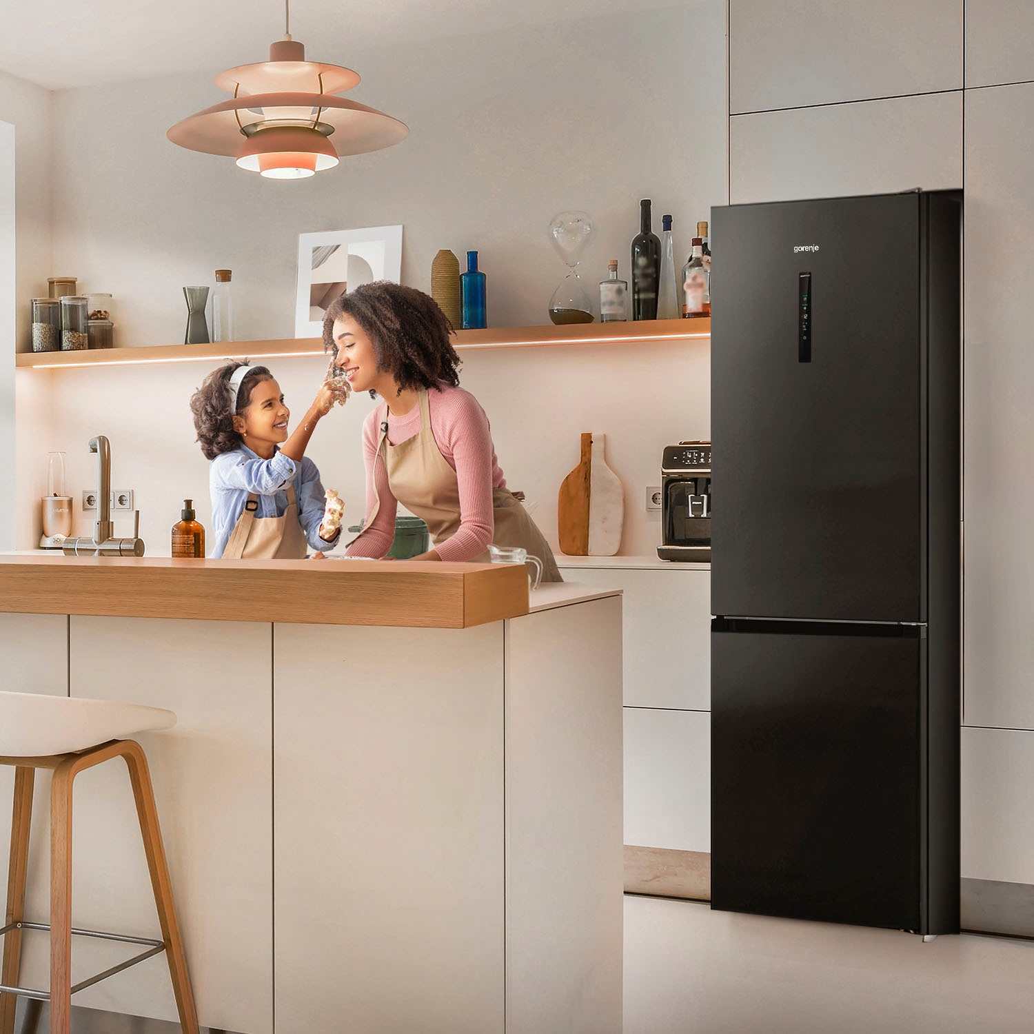 GORENJE Kühl-/Gefrierkombination »NK79B0DBK«