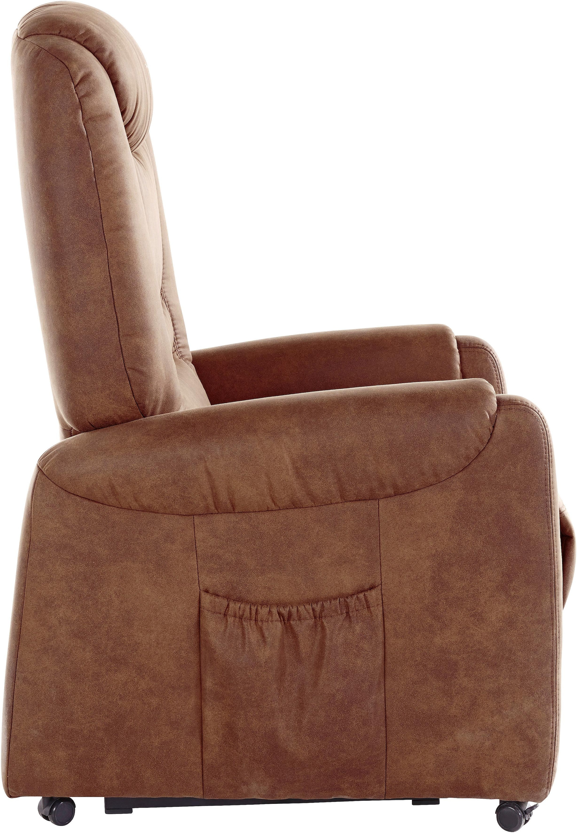 sit&more TV-Sessel »Morten« in Größe M, wahlweise mit Motor und Aufstehhilfe