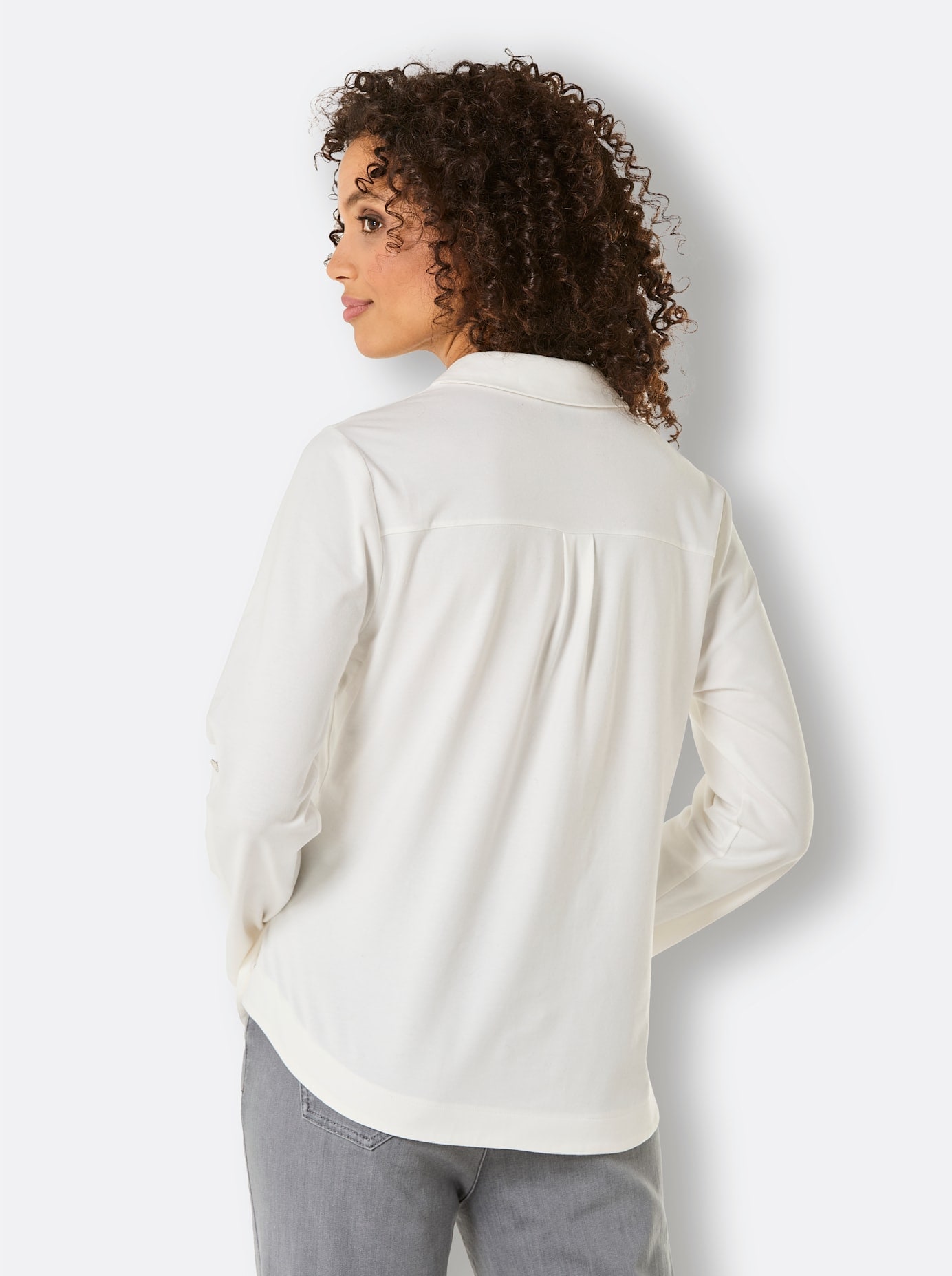 CREATION L PREMIUM Poloshirt »Pima-Baumwoll-Shirt«, (1 tlg.)