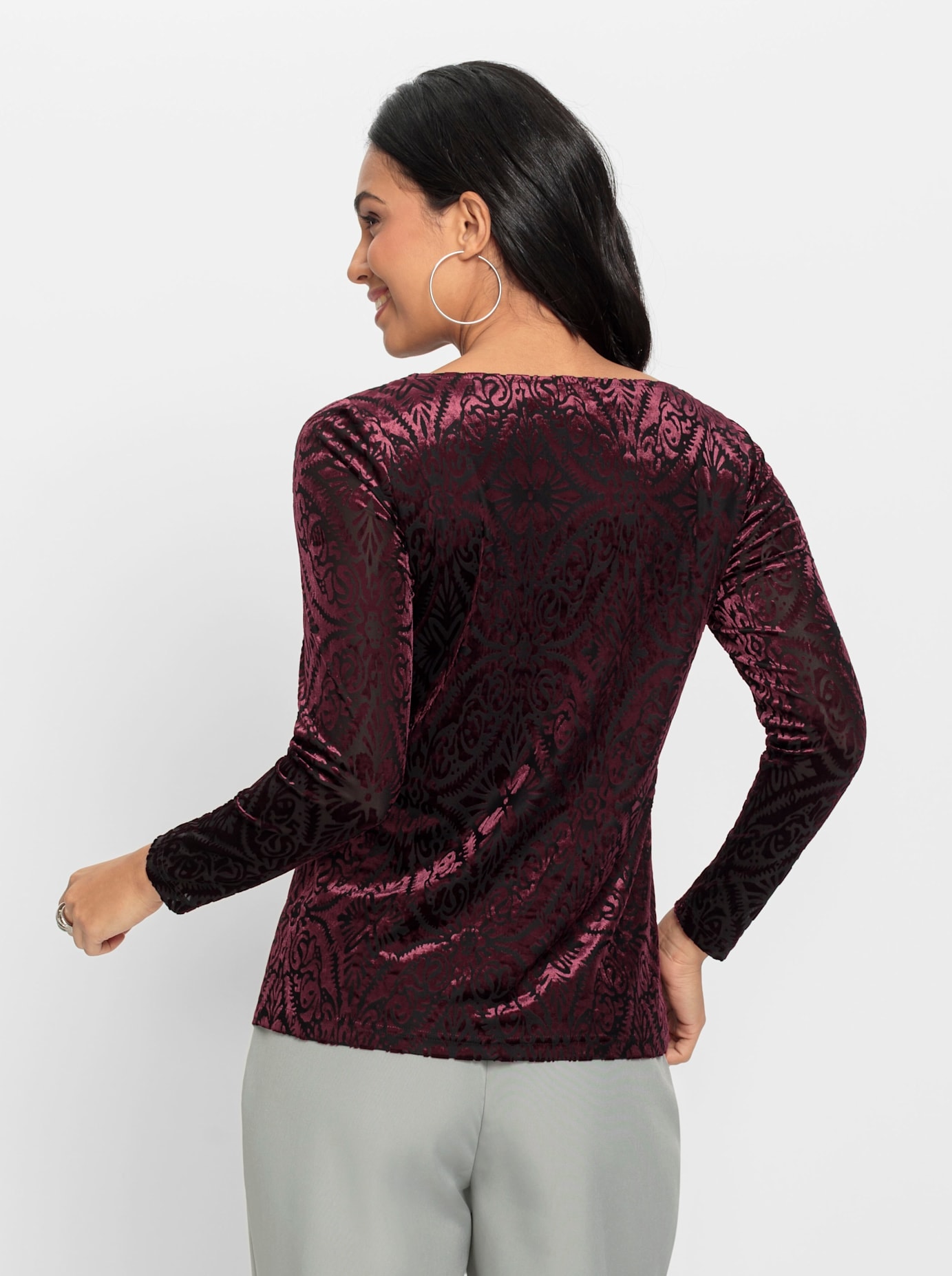 Inspirationen Langarmshirt »Shirt«, (1 tlg.)