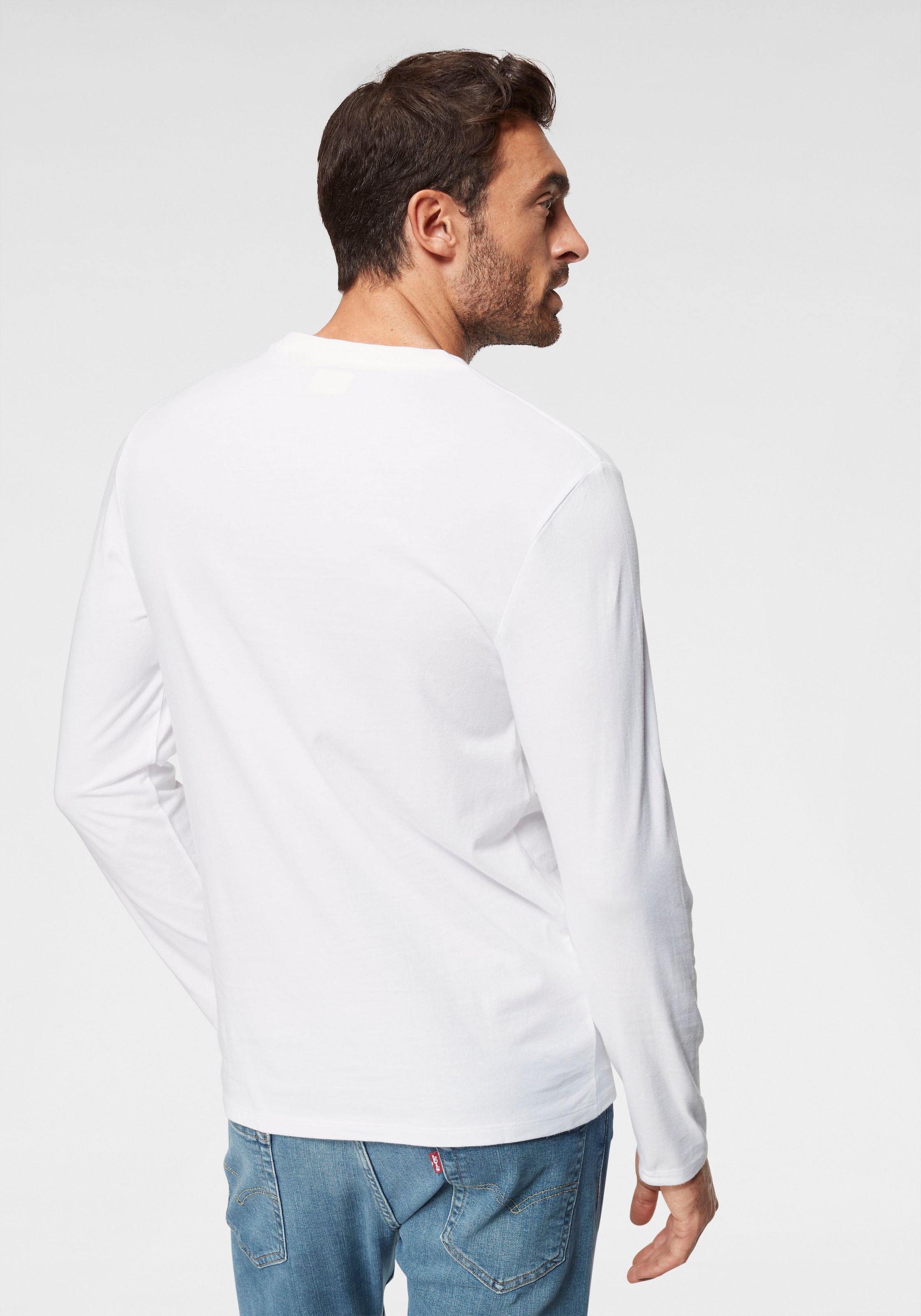 Levi's® Langarmshirt, mit Logo-Applikation