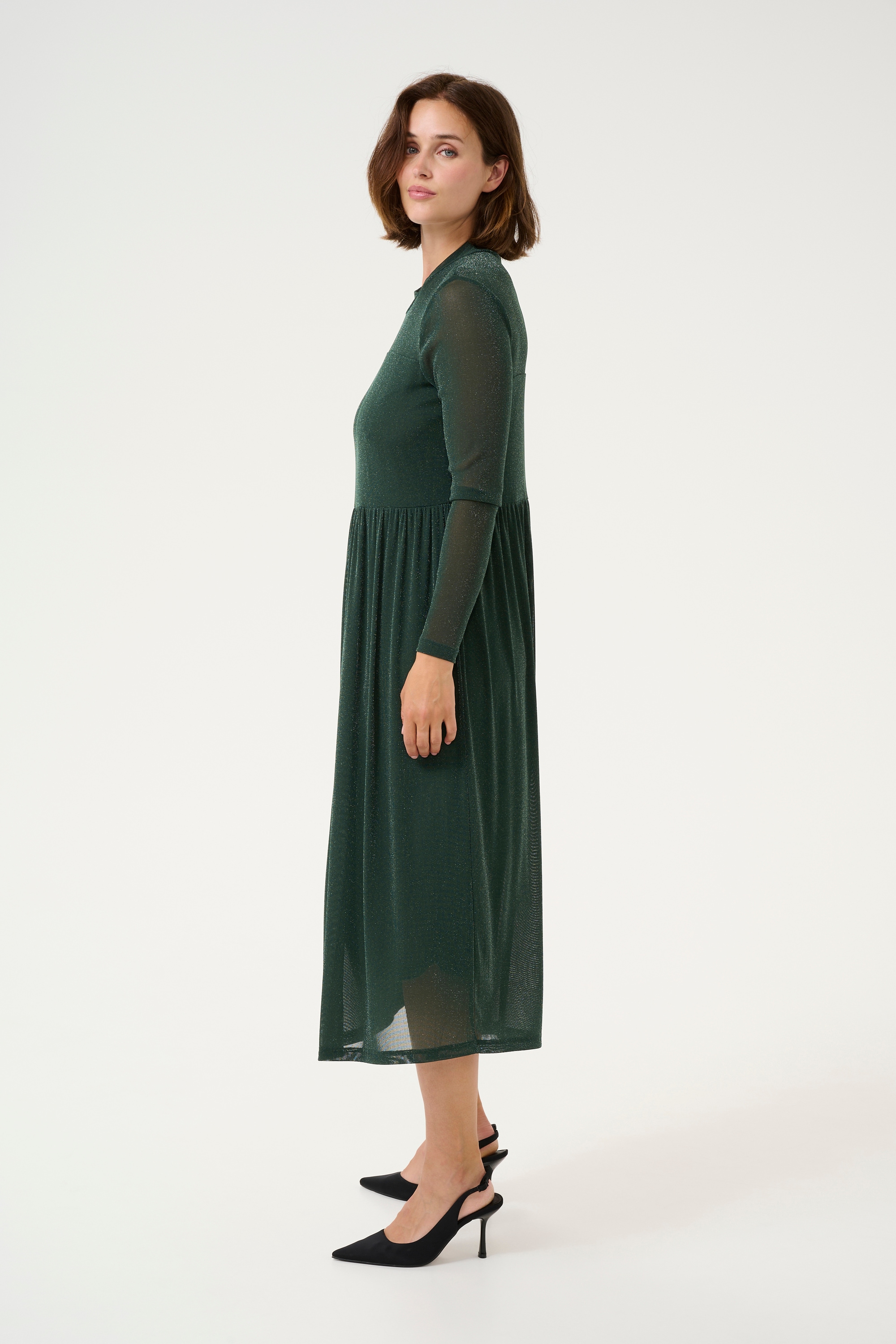KAFFE Midikleid »Kleid KAolga«