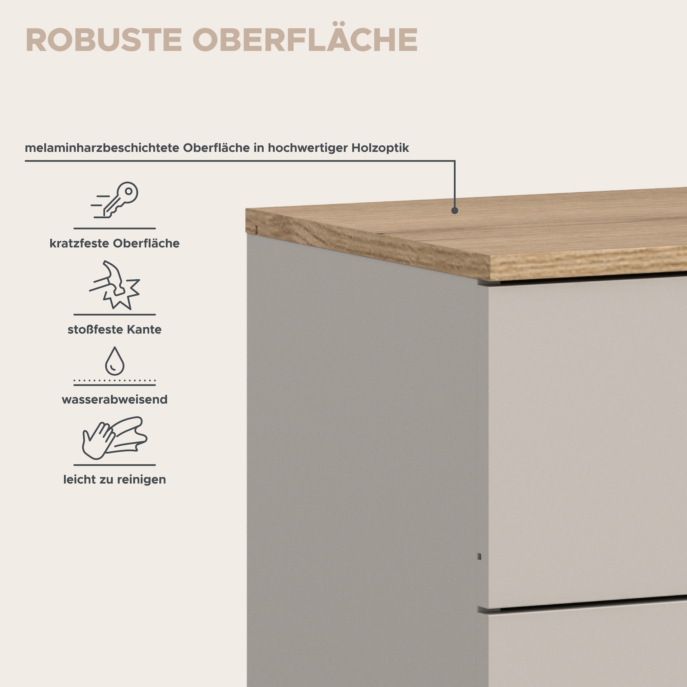 Home affaire Sideboard »EDIL, Breite 180 cm, 5 Türen, 1 Schubkasten, 5 Einlegeböden, 8 Fächer« Garderobenschrank, Schuhschrank, Schuhkommode, Kommode, Anrichte