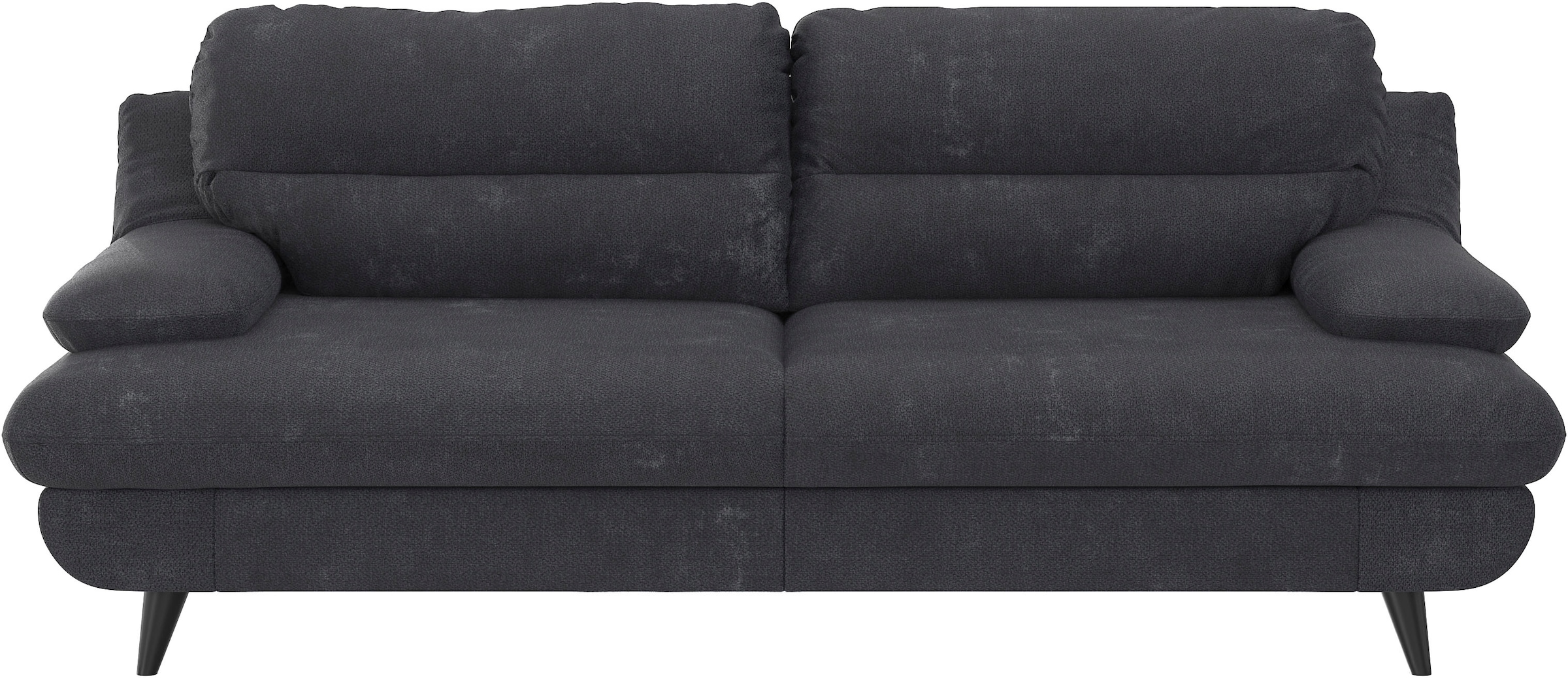 COTTA 3-Sitzer »Pike, B: 218 cm« mit Metallfüße, wahlweise auch in Echtleder