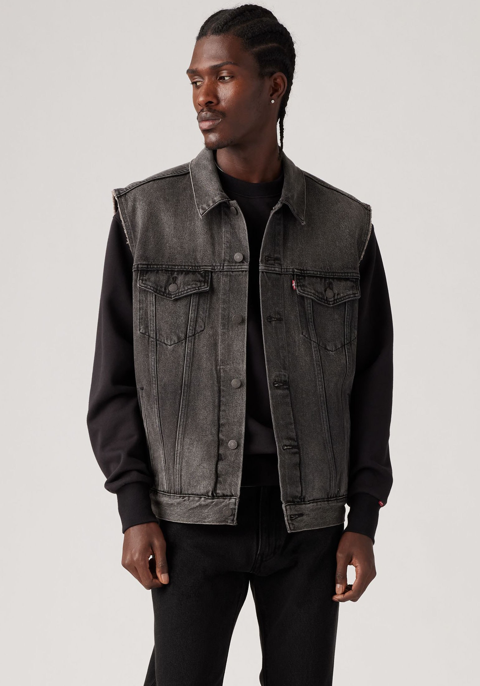 Levi's® Jeansweste »RELAXED TRUCKER VEST MED INDIGO - WORN IN«