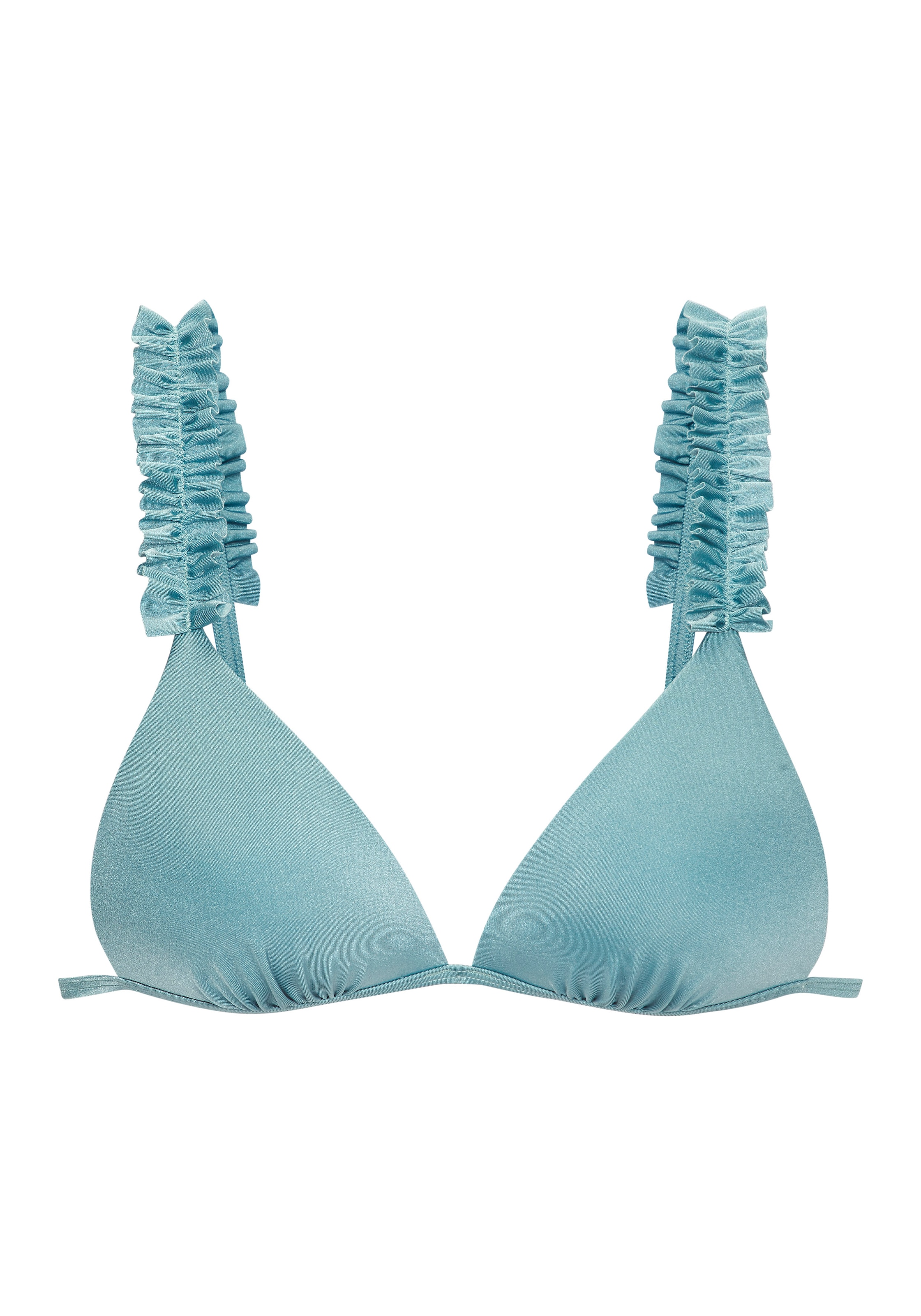 LASCANA Triangel-Bikini-Top »Liora« mit Rüschen