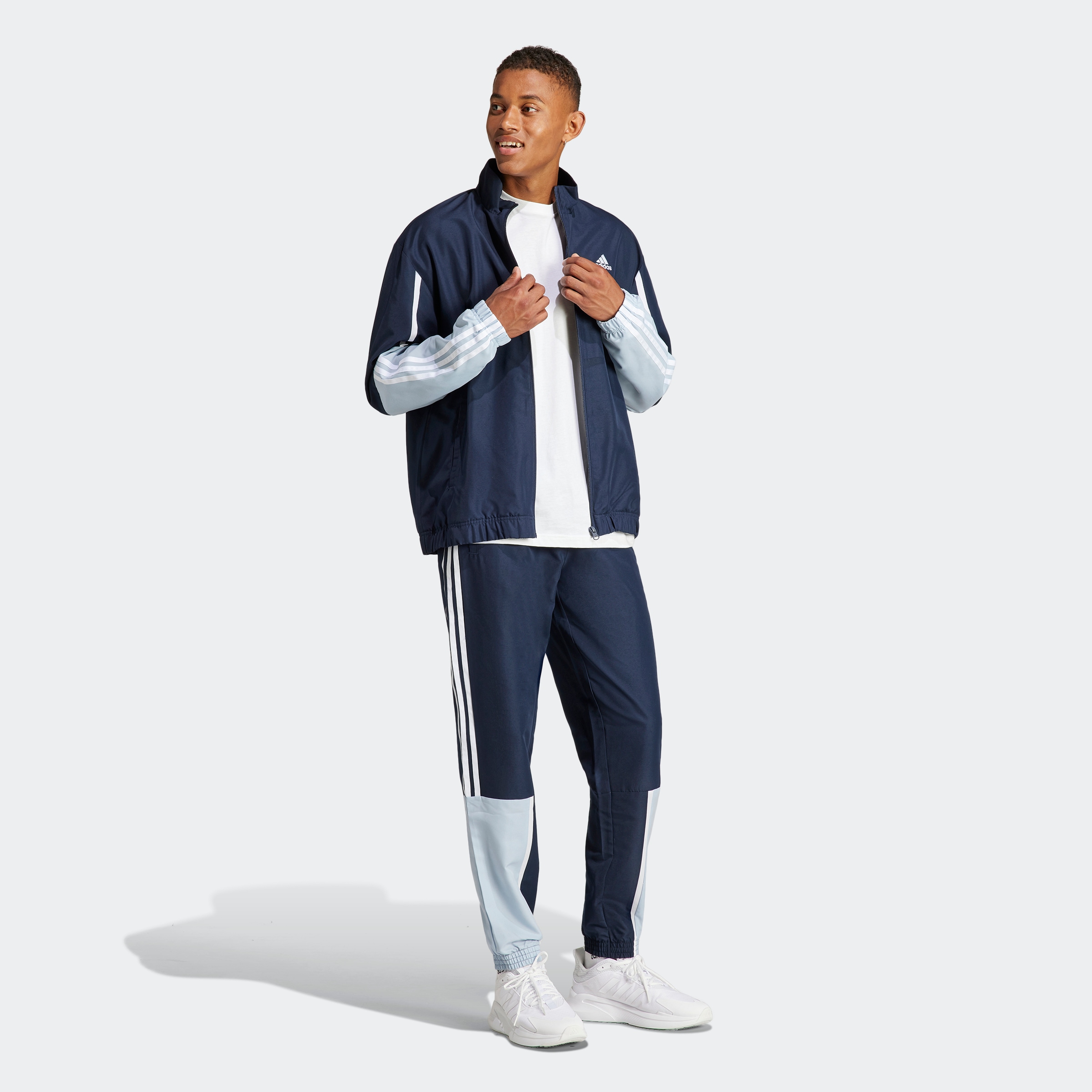 adidas Sportswear Trainingsanzug »M CB 3S TS«, (2 tlg.)