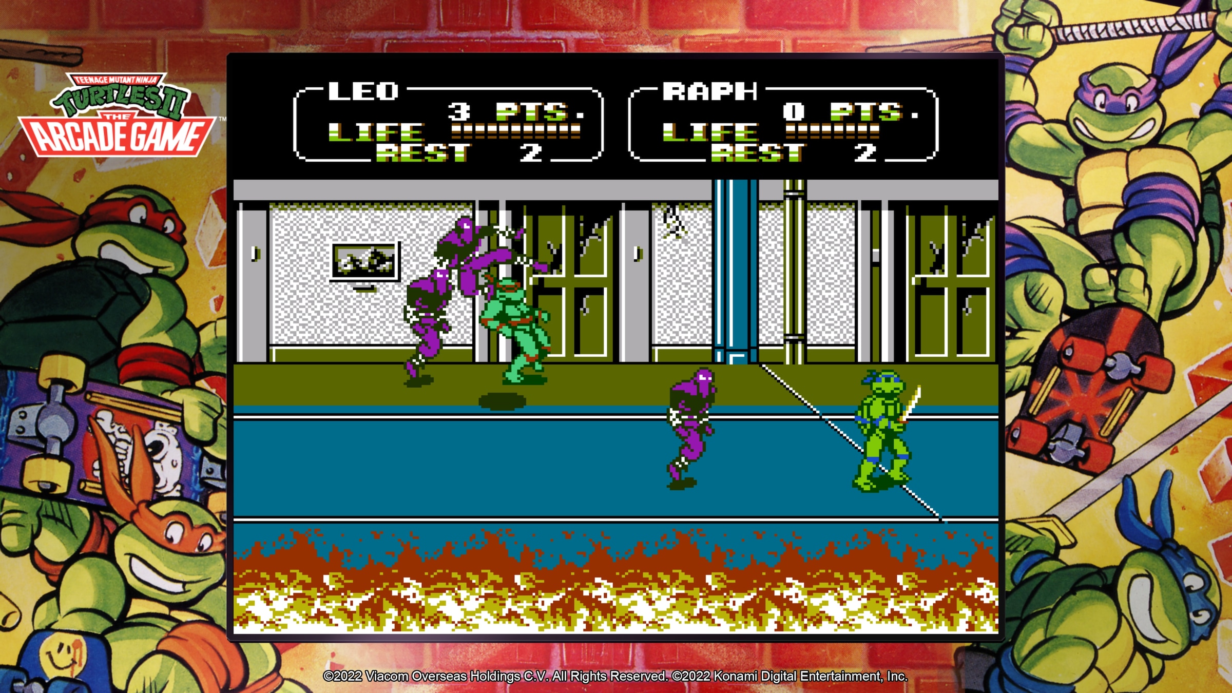 Konami Spielesoftware »Teenage Mutant Ninja Turtles - The Cowabunga Collection«, PlayStation 5