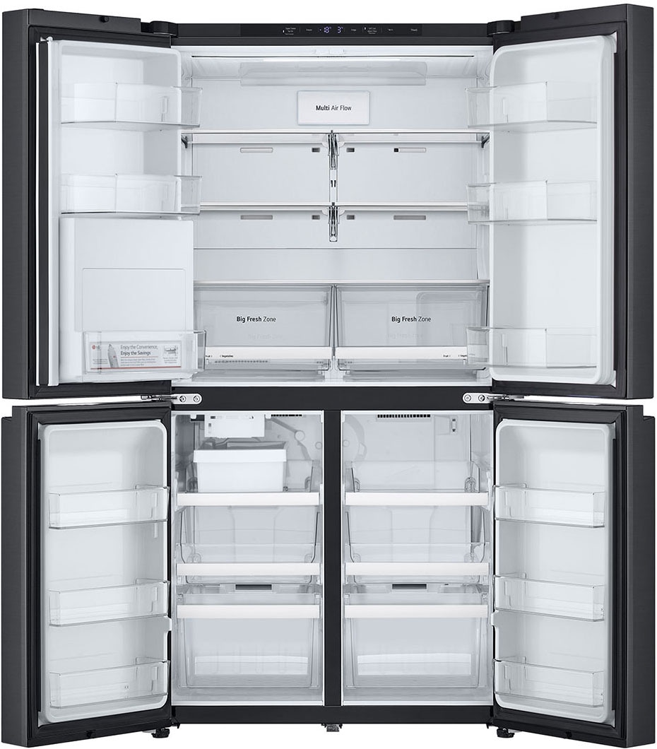 LG Multi Door »GMF960EV2E« 179,2 cm hoch 91,4 cm breit No Frost, Wasserspender mit Smart Fill, großer Nutzinhalt von 646 L