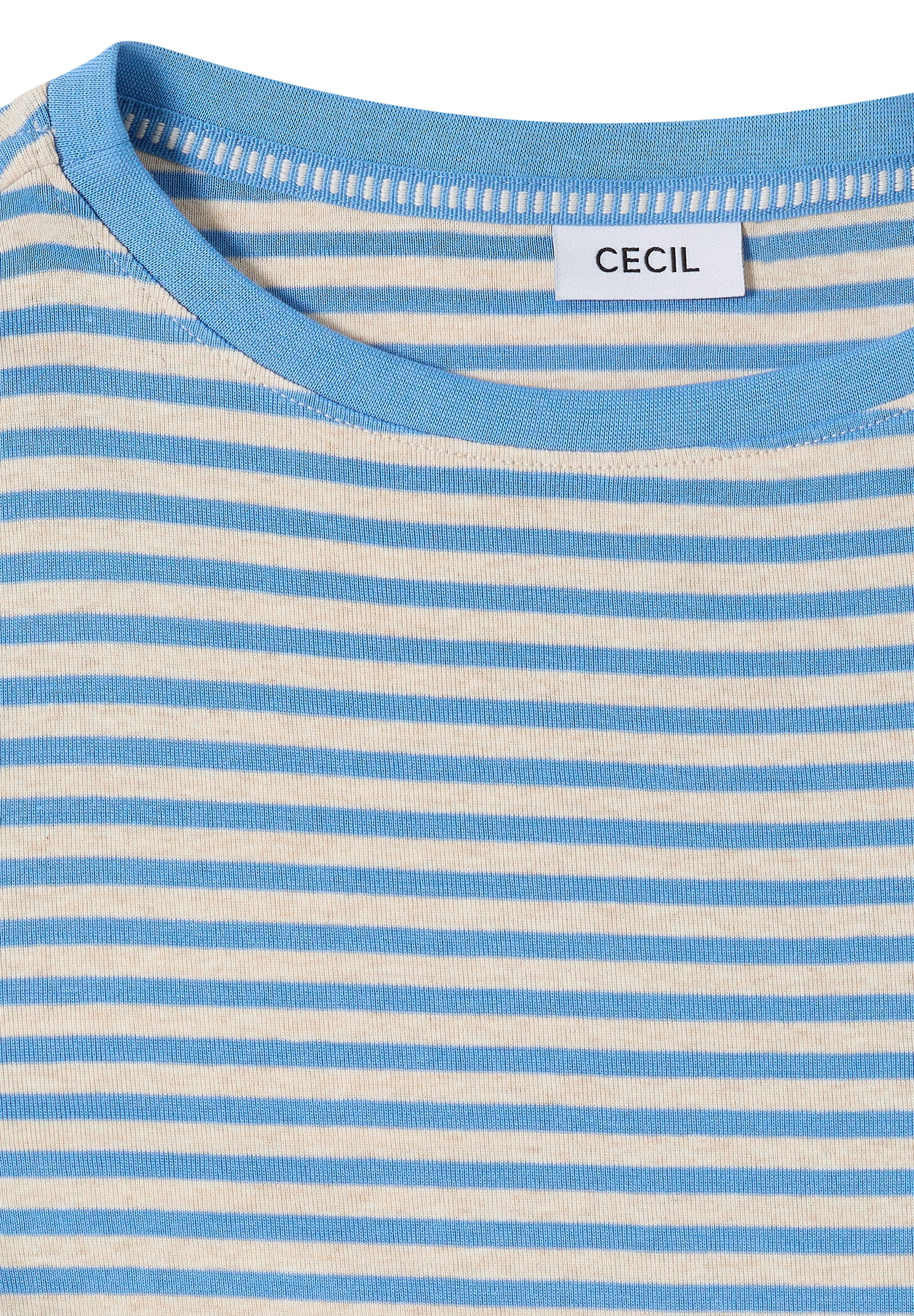 Cecil Langarmshirt im Streifen-Look