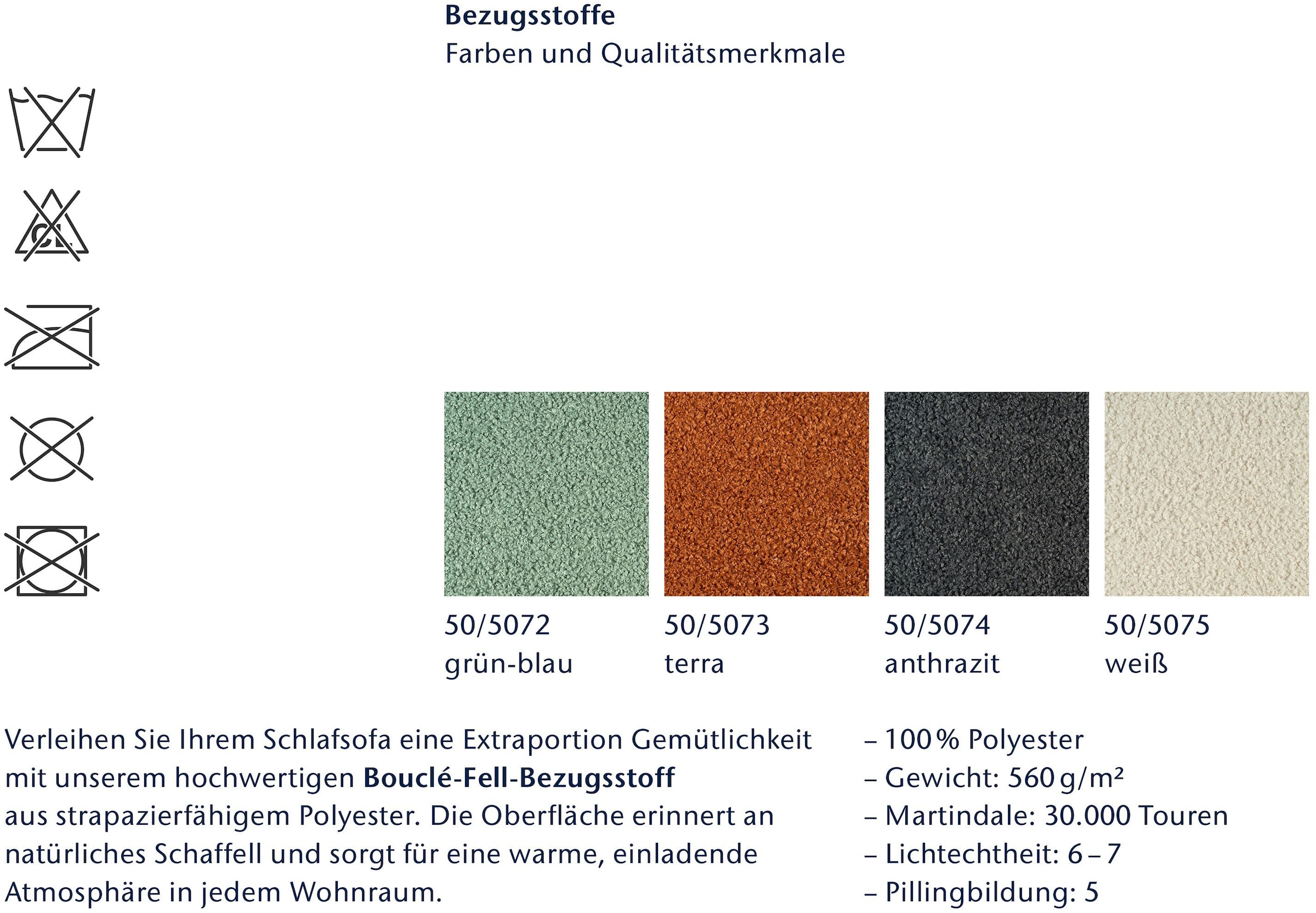 ell + ell Schlafsofa »Vanja«