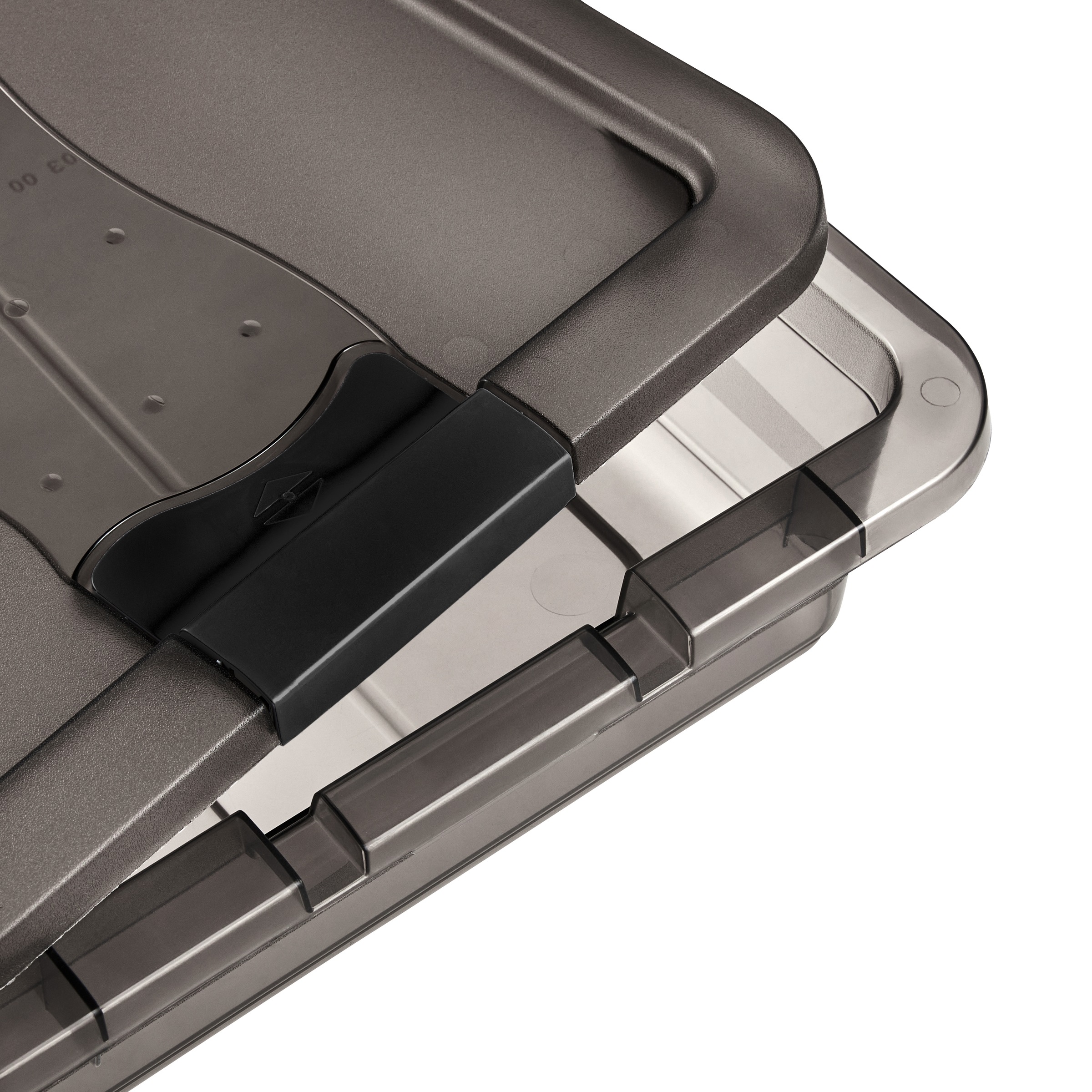 keeeper Aufbewahrungsbox »Cornelia, 6er Set, 7 L, 39,5 x 29,5 x 9,5 cm« durch Clips verschließbar, Griffe am Boden