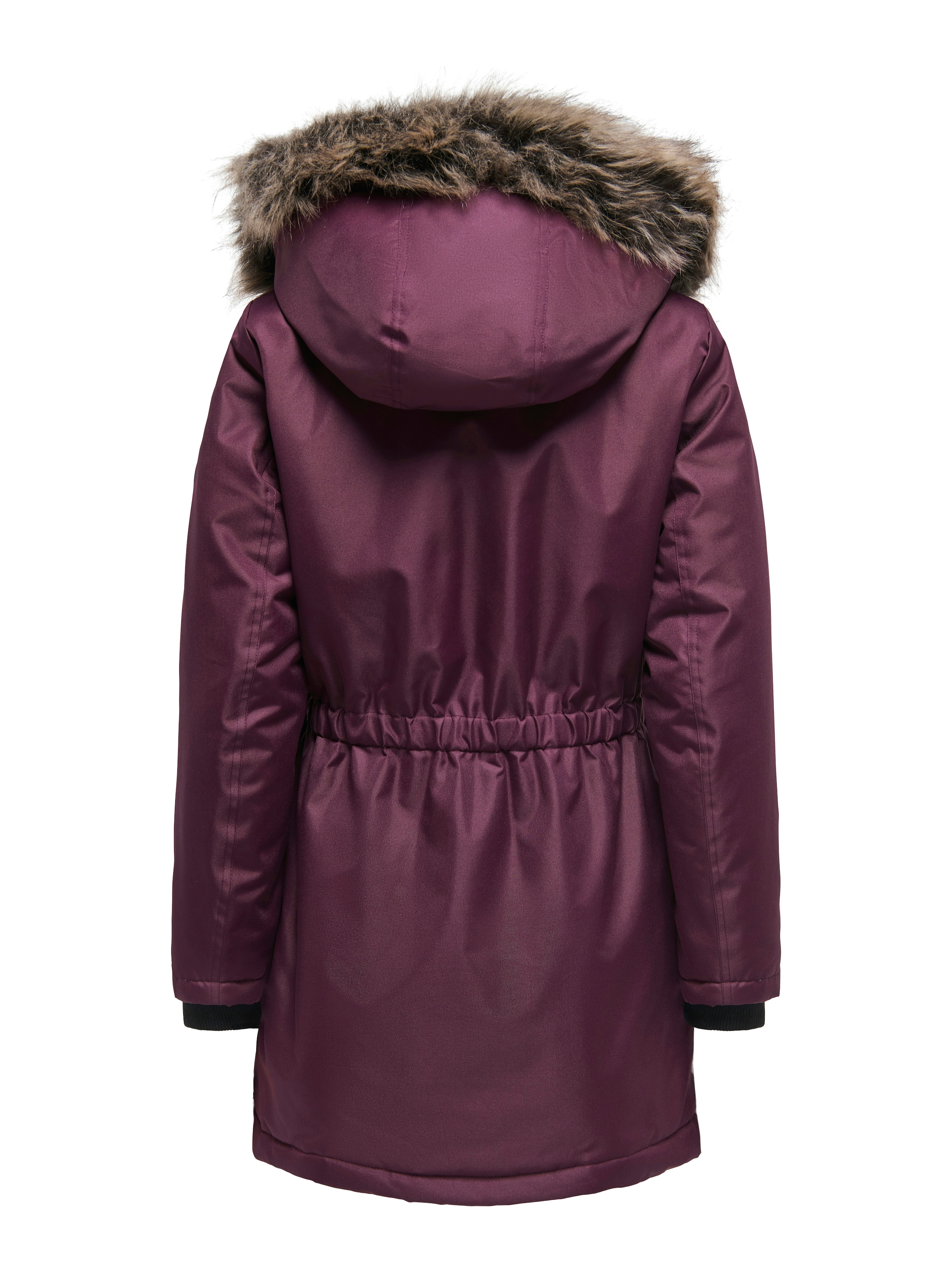 ONLY Parka »ONLIRIS FUR WINTER PARKA LIFE CC OTW«, mit Kapuze, mit verdeckter Knopfleiste